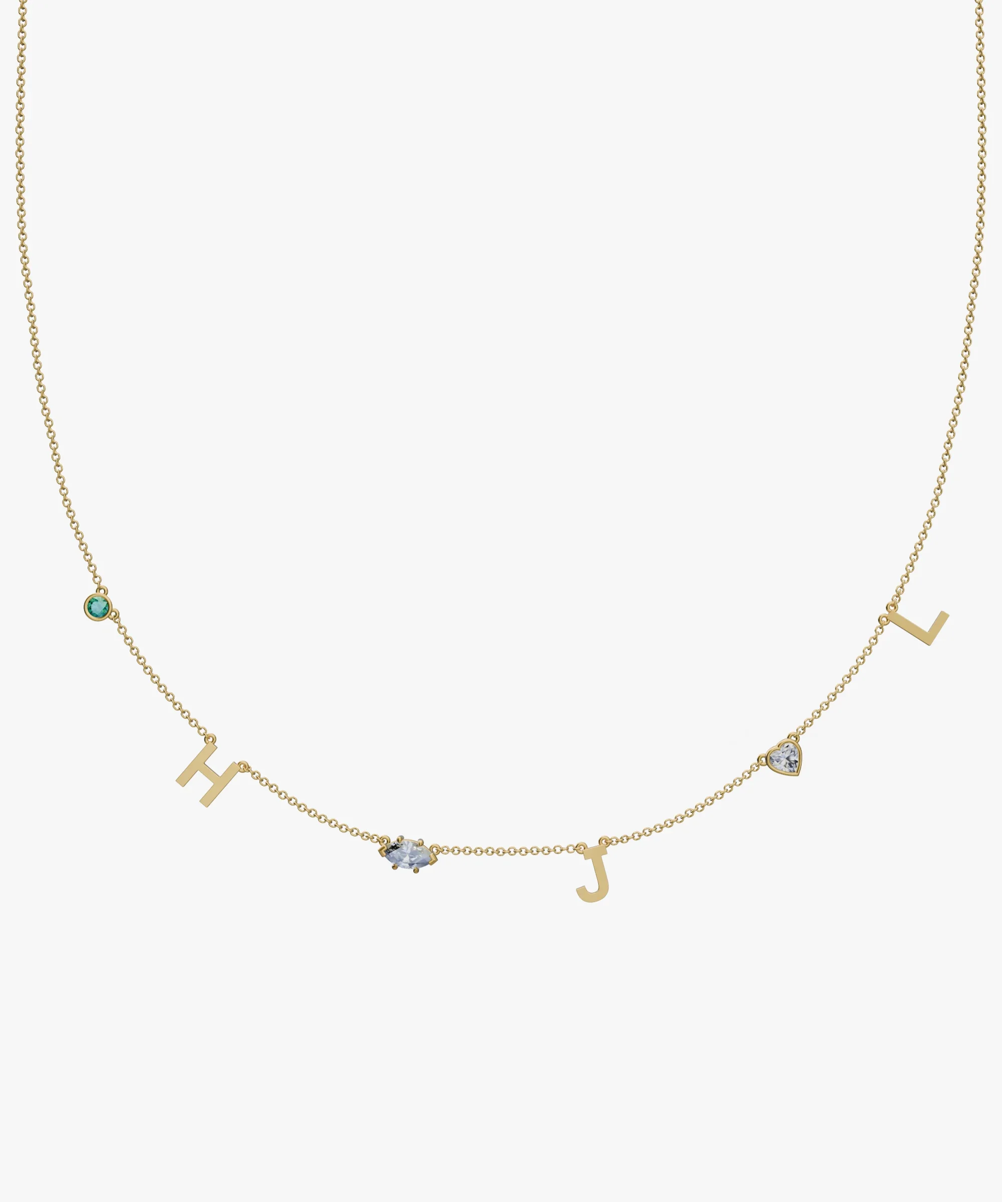 Personalised Charm Necklace