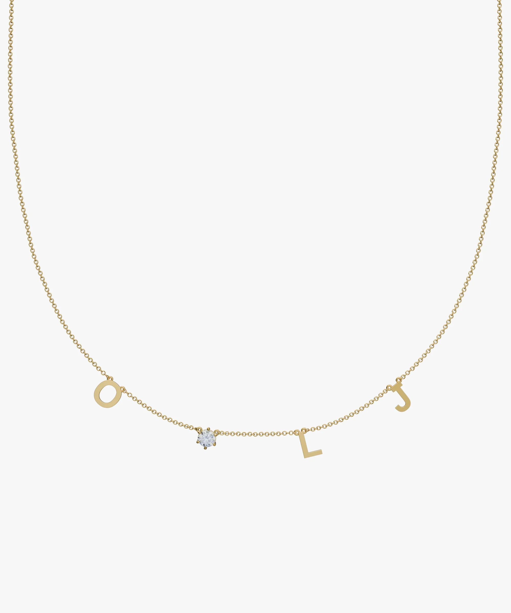 Personalised Charm Necklace