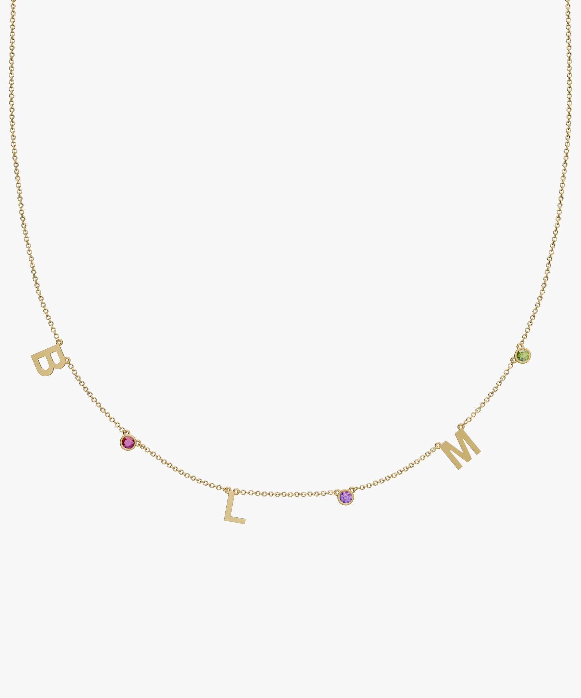 Personalised Charm Necklace