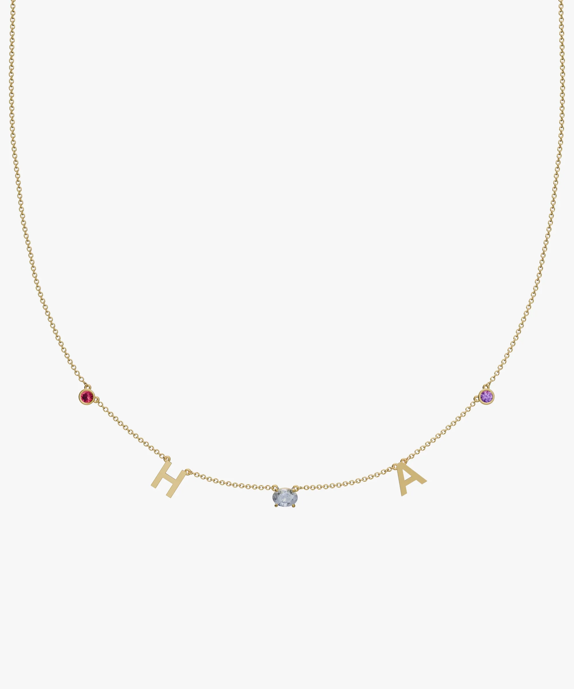 Personalised Charm Necklace