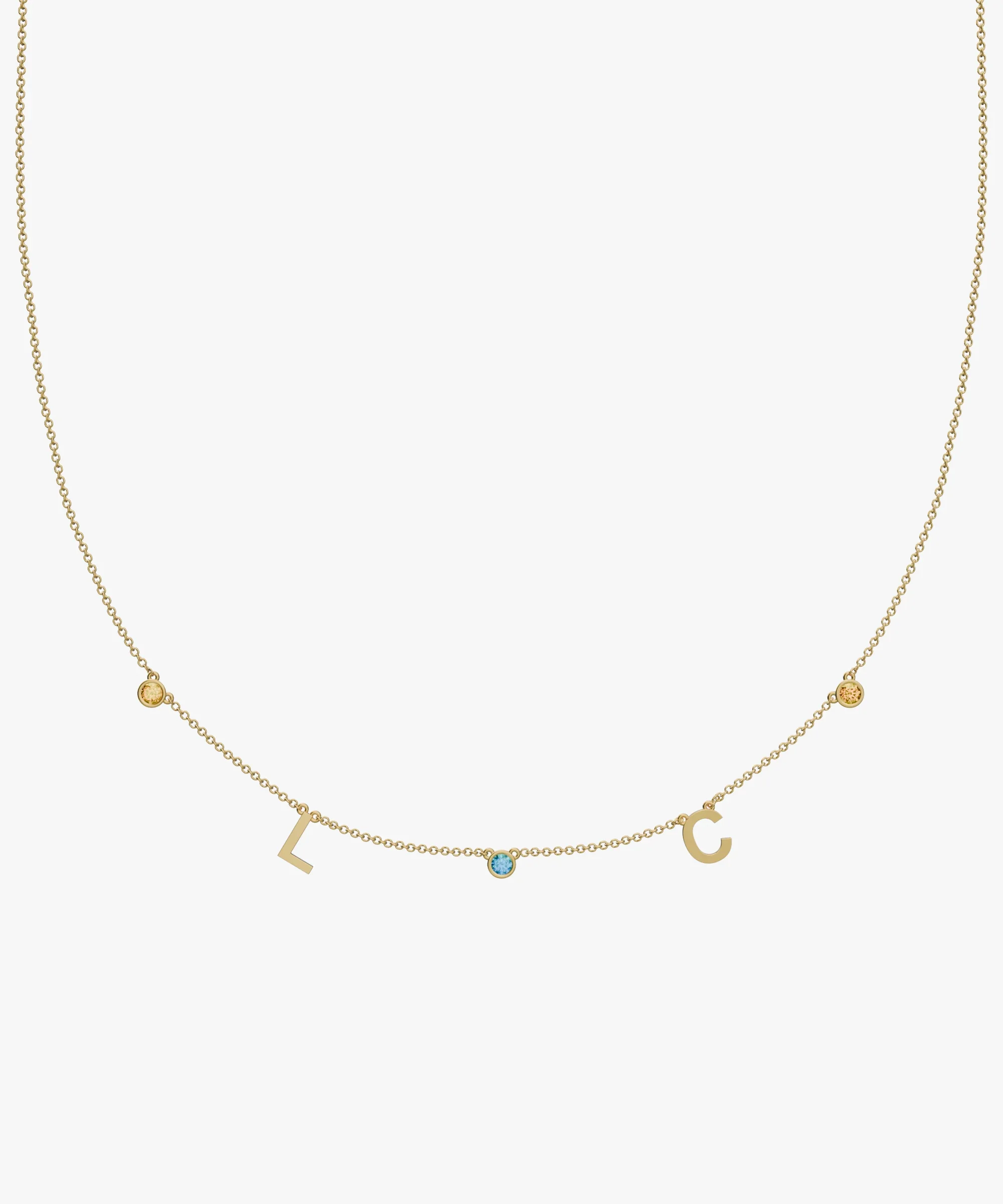 Personalised Charm Necklace