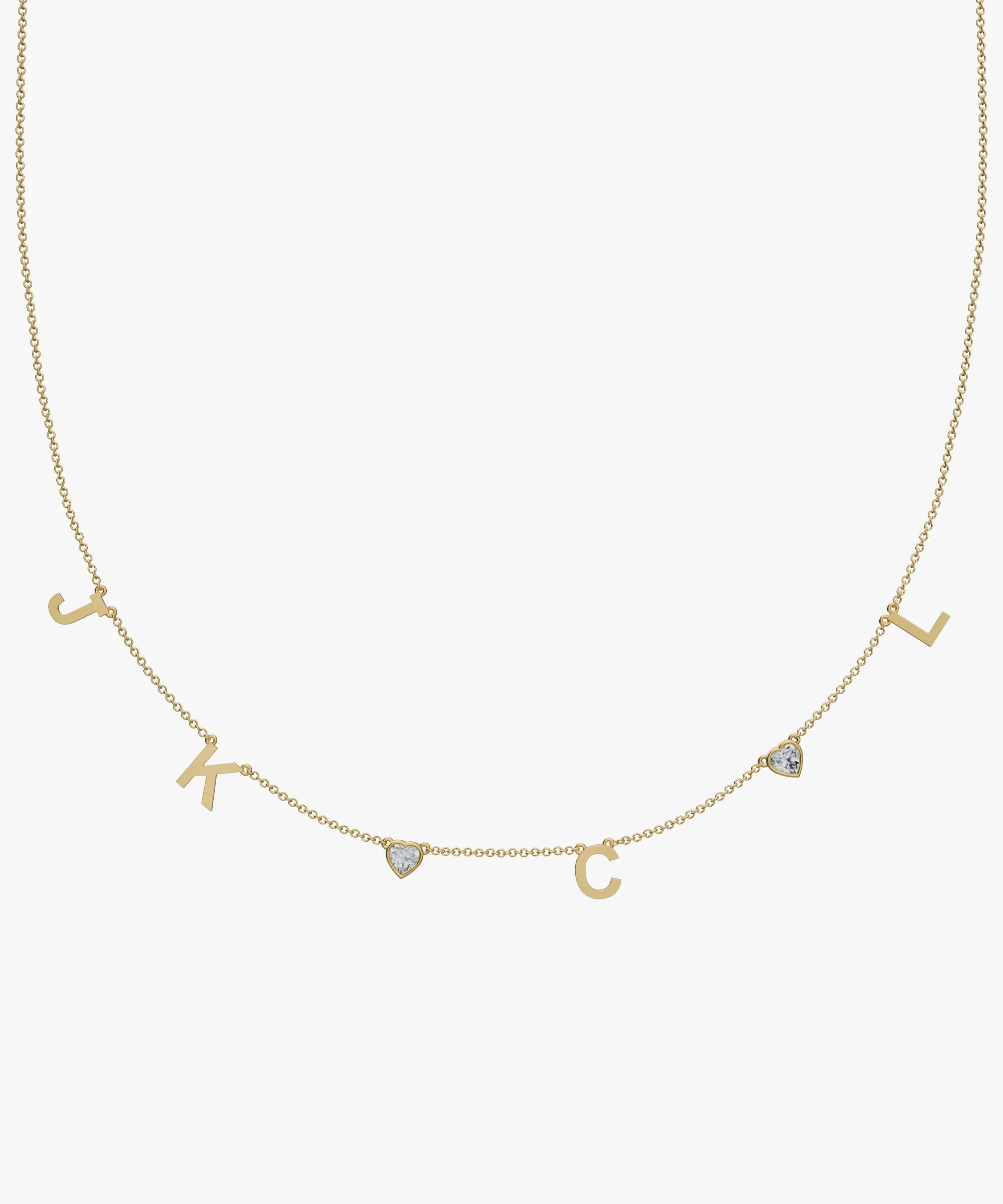 Personalised Charm Necklace