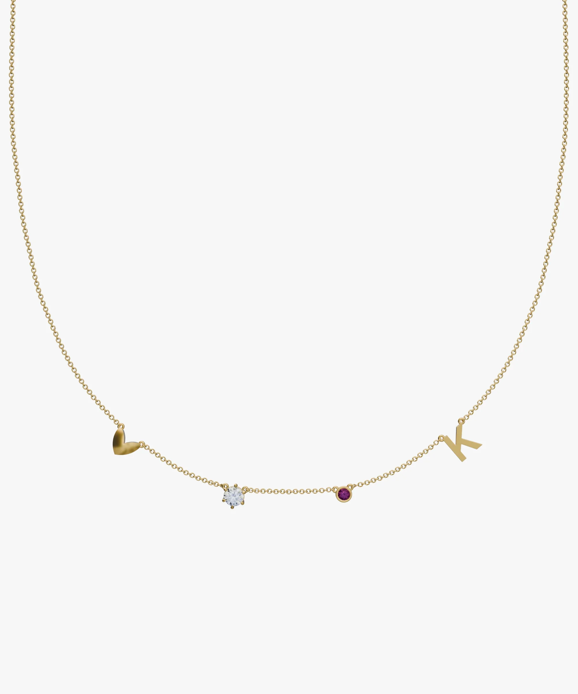 Personalised Charm Necklace