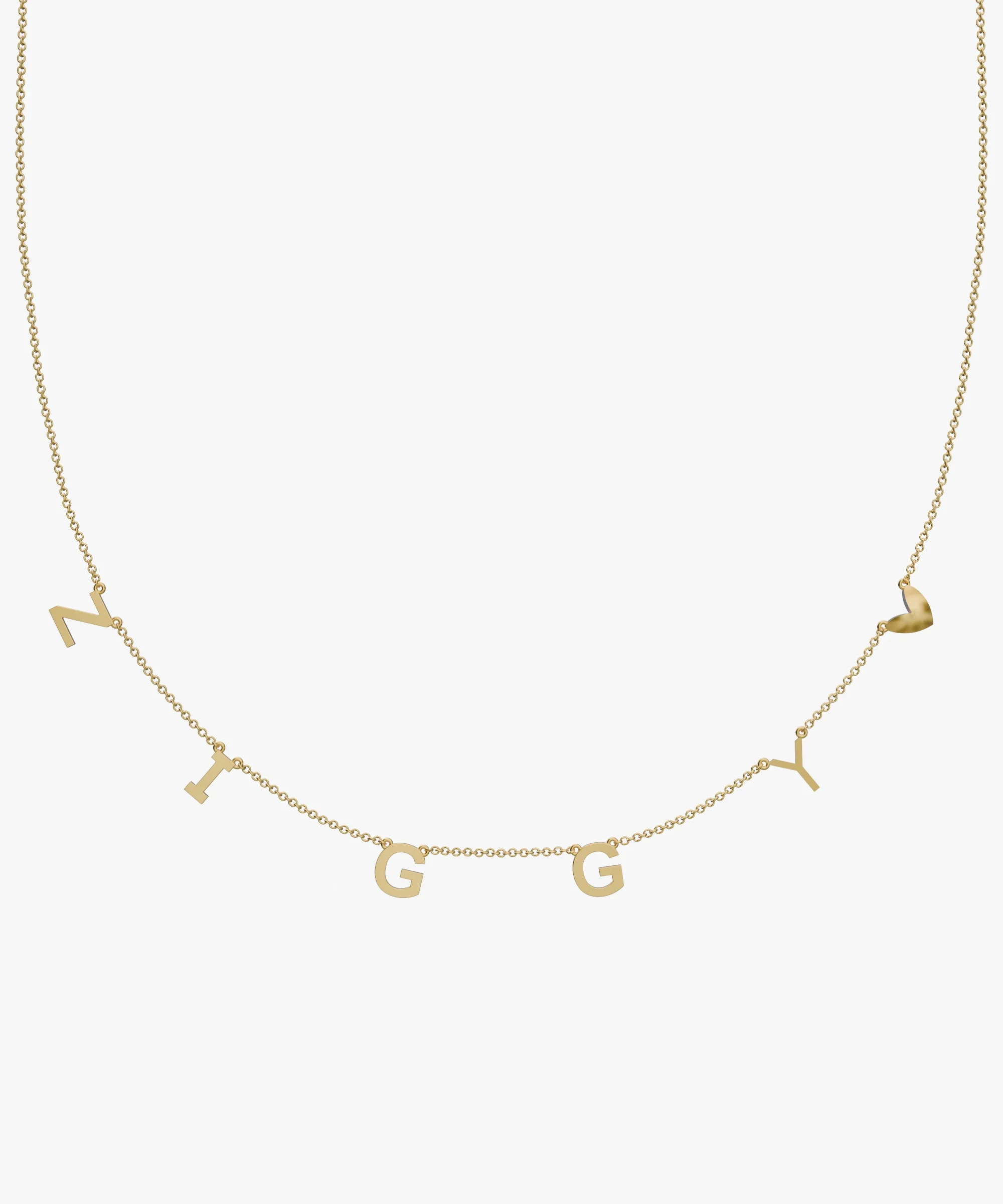 Personalised Charm Necklace