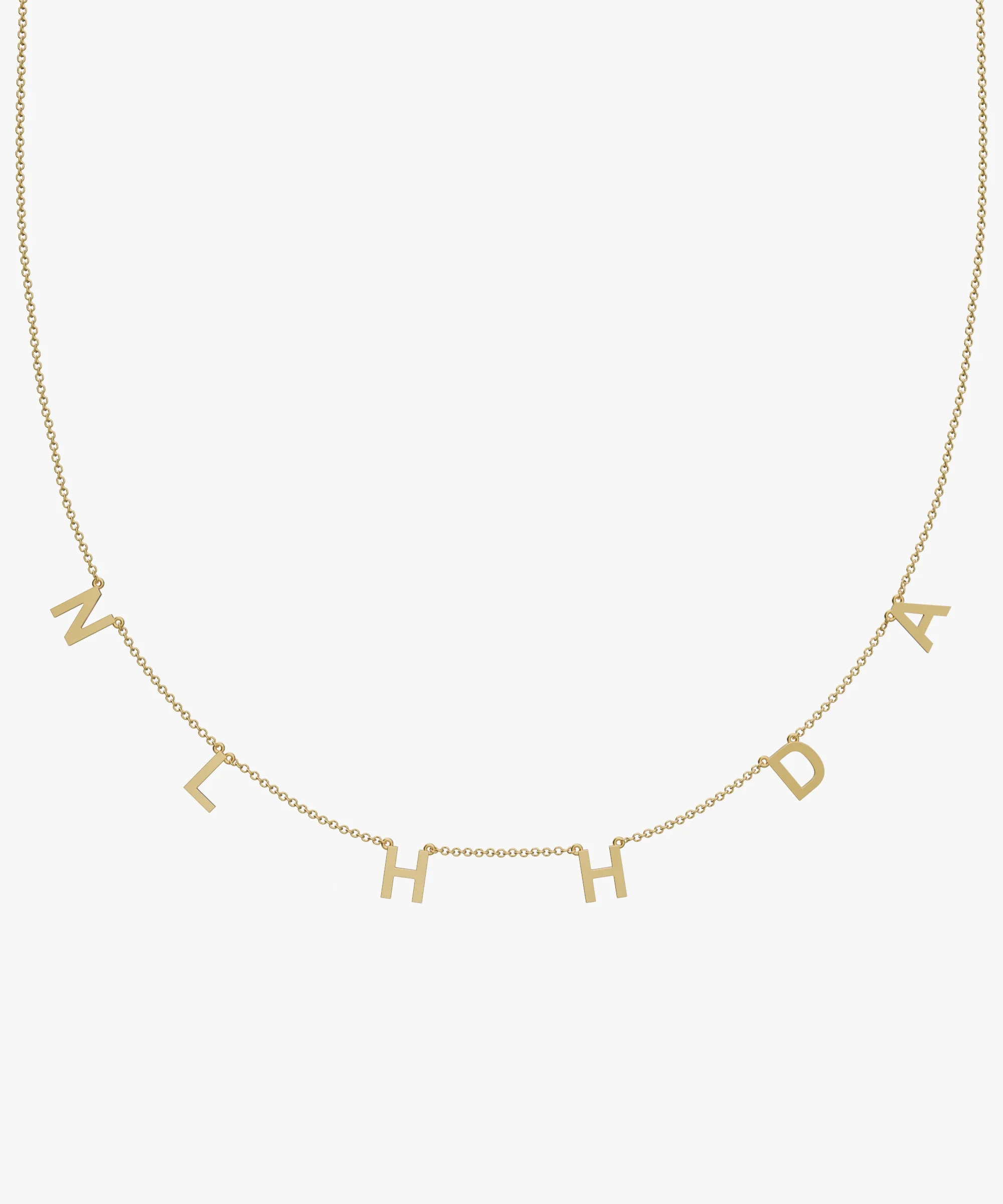 Personalised Charm Necklace