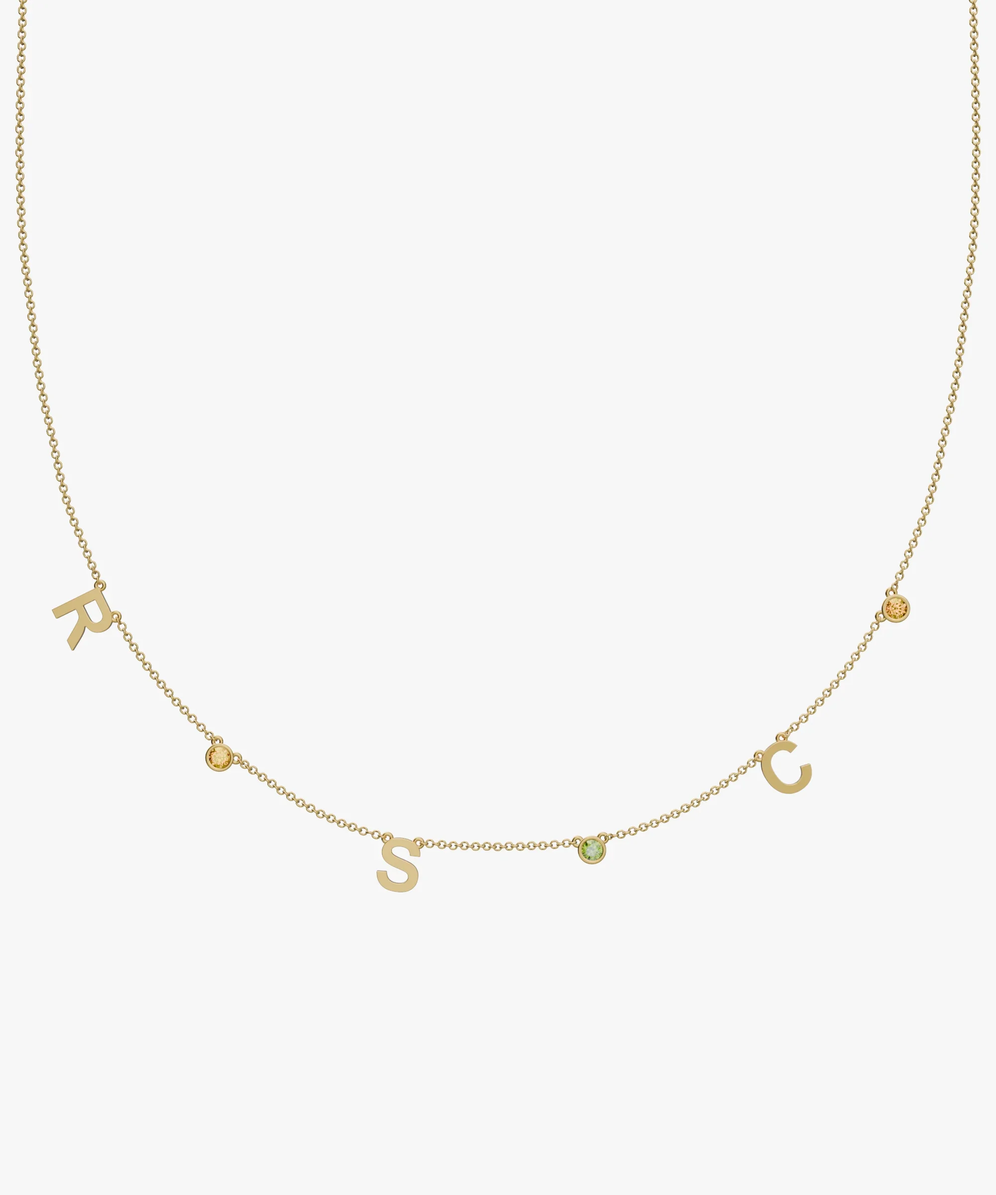 Personalised Charm Necklace