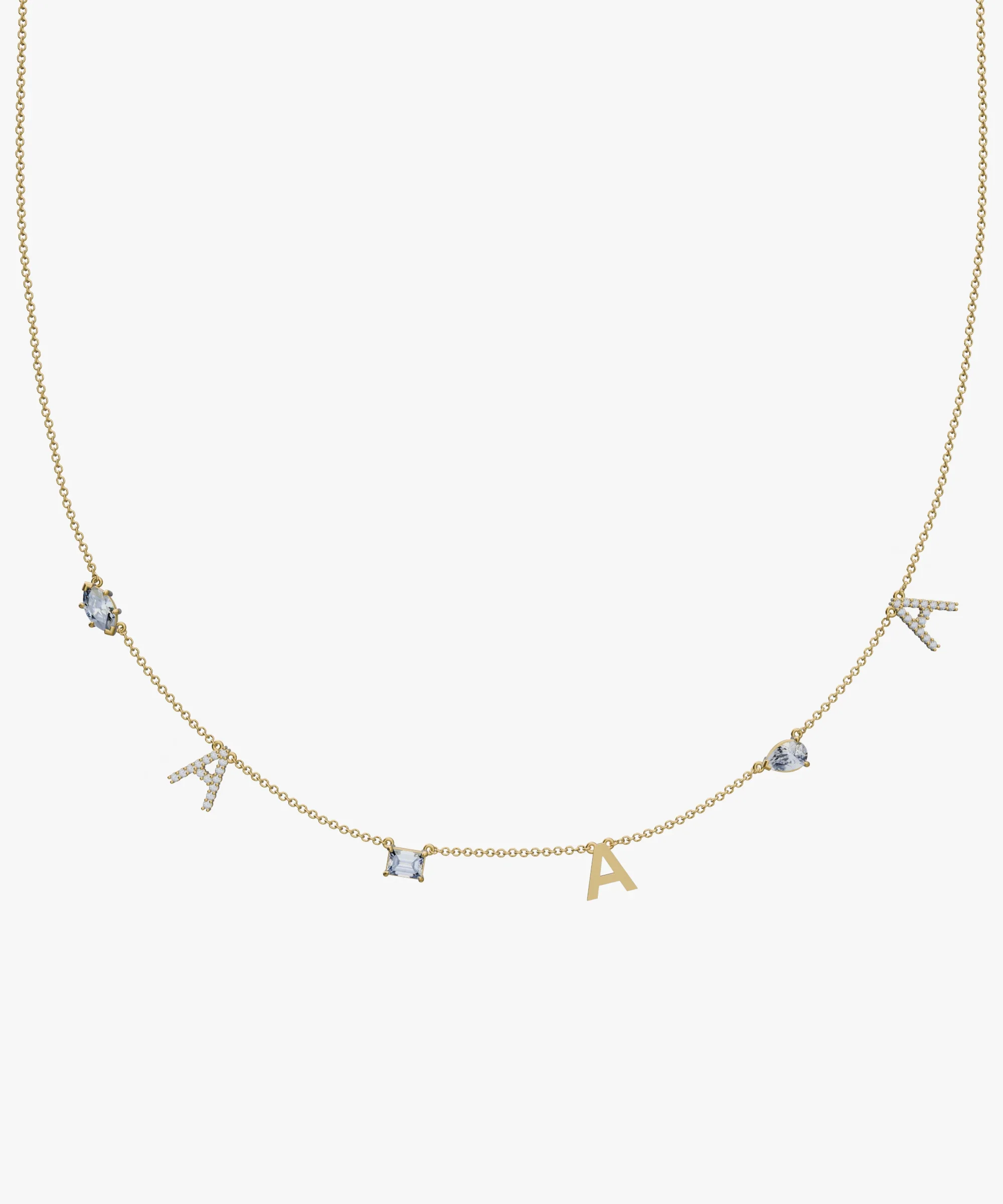 Personalised Charm Necklace