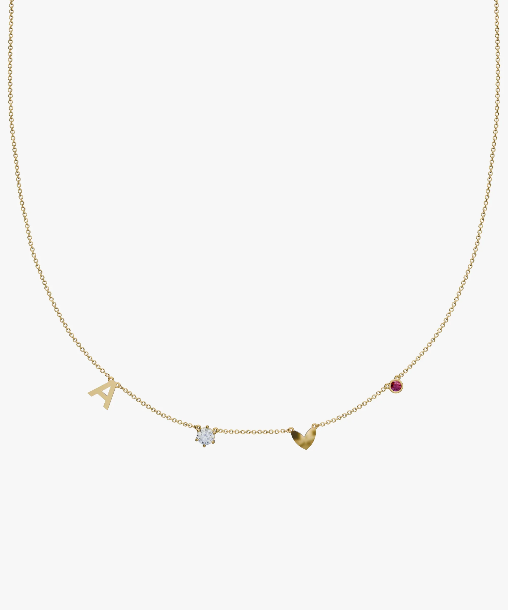 Personalised Charm Necklace