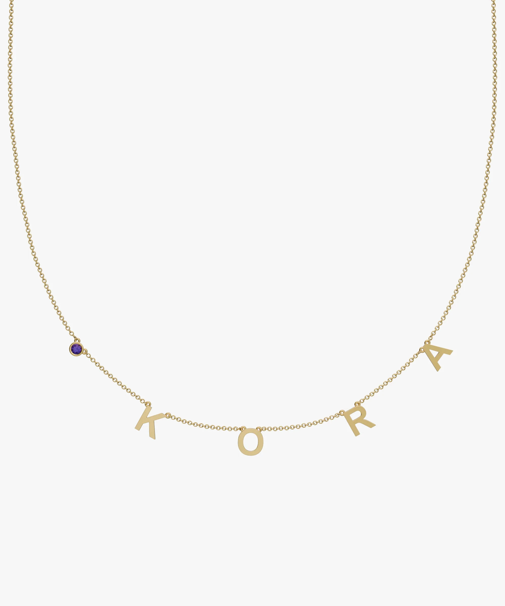 Personalised Charm Necklace
