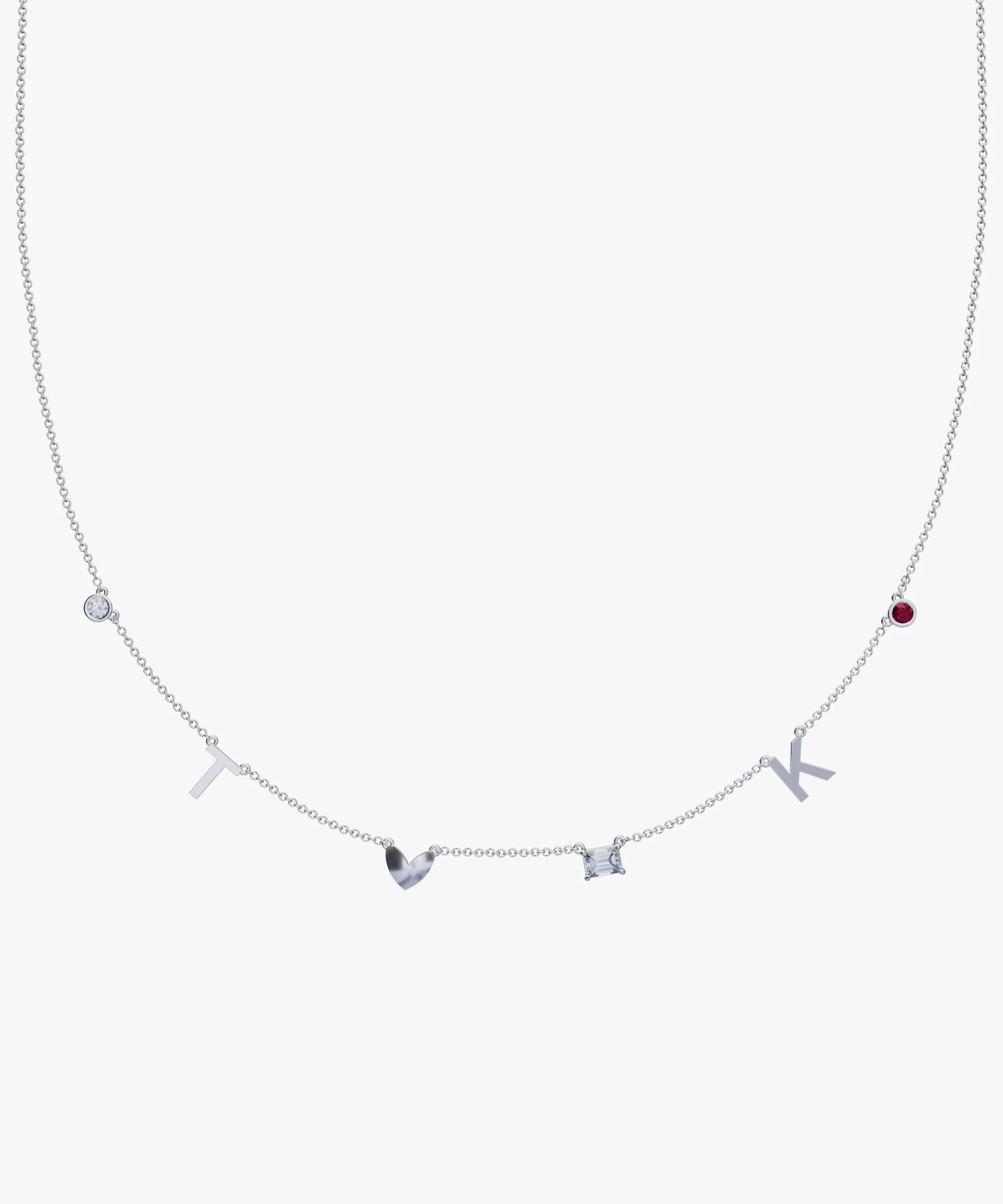 Personalised Charm Necklace