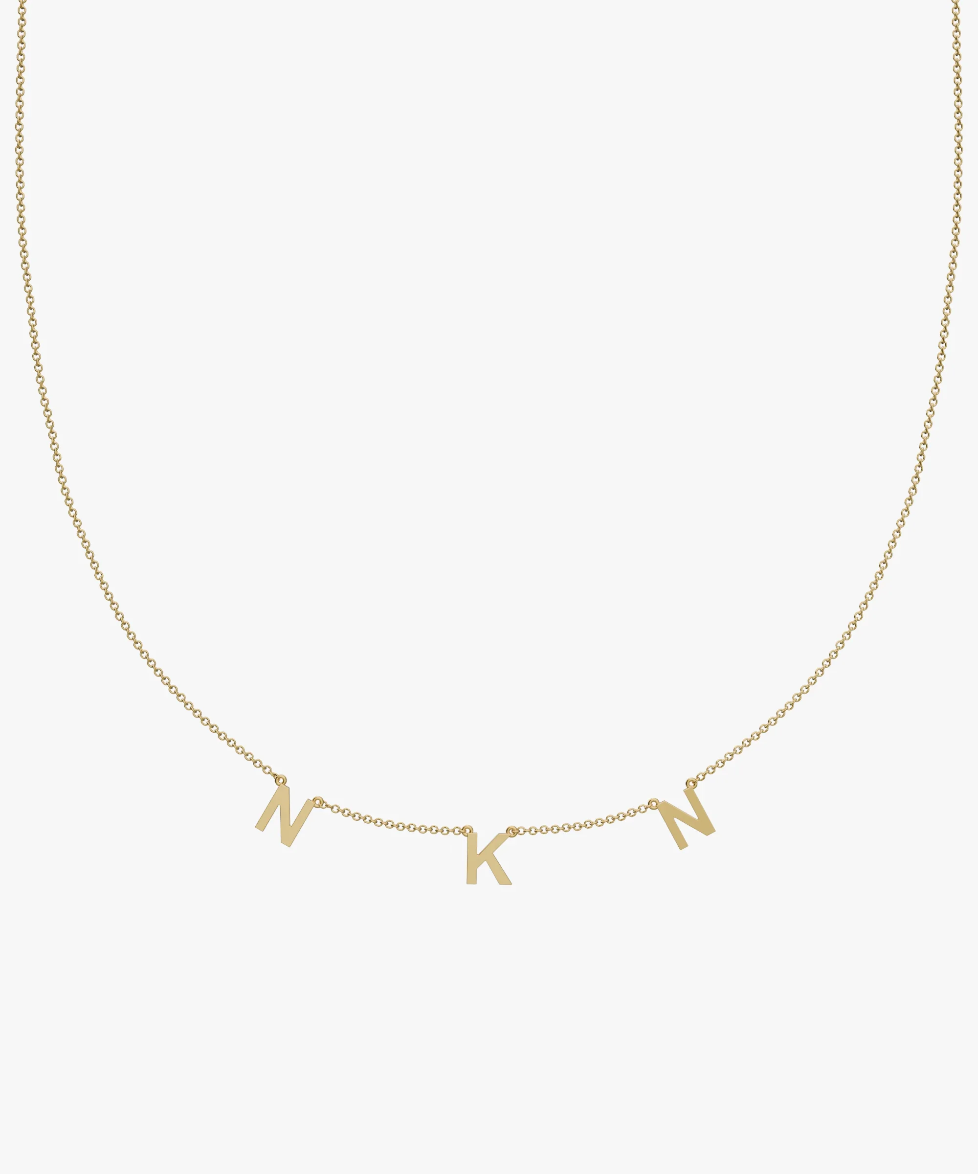 Personalised Charm Necklace
