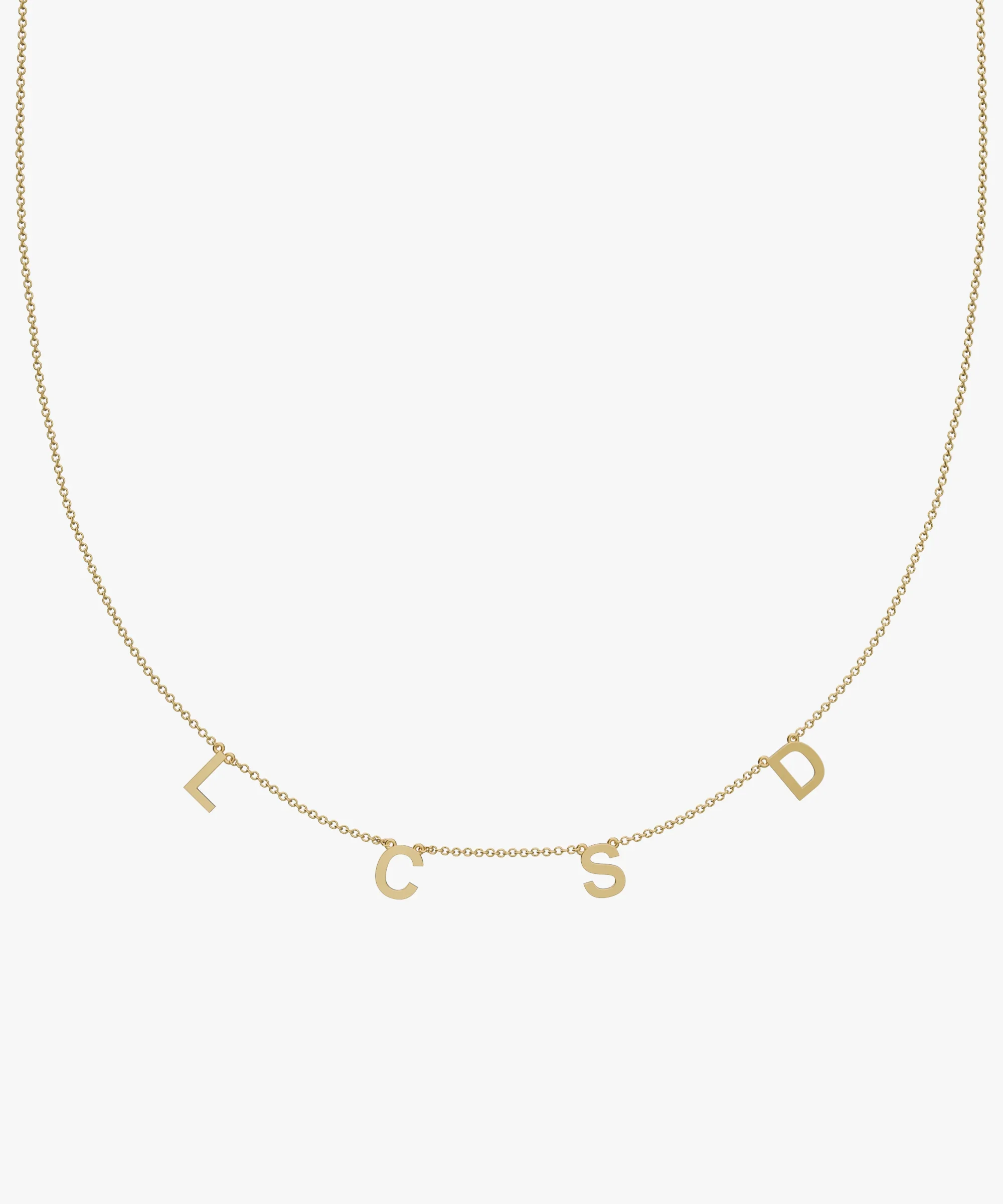 Personalised Charm Necklace