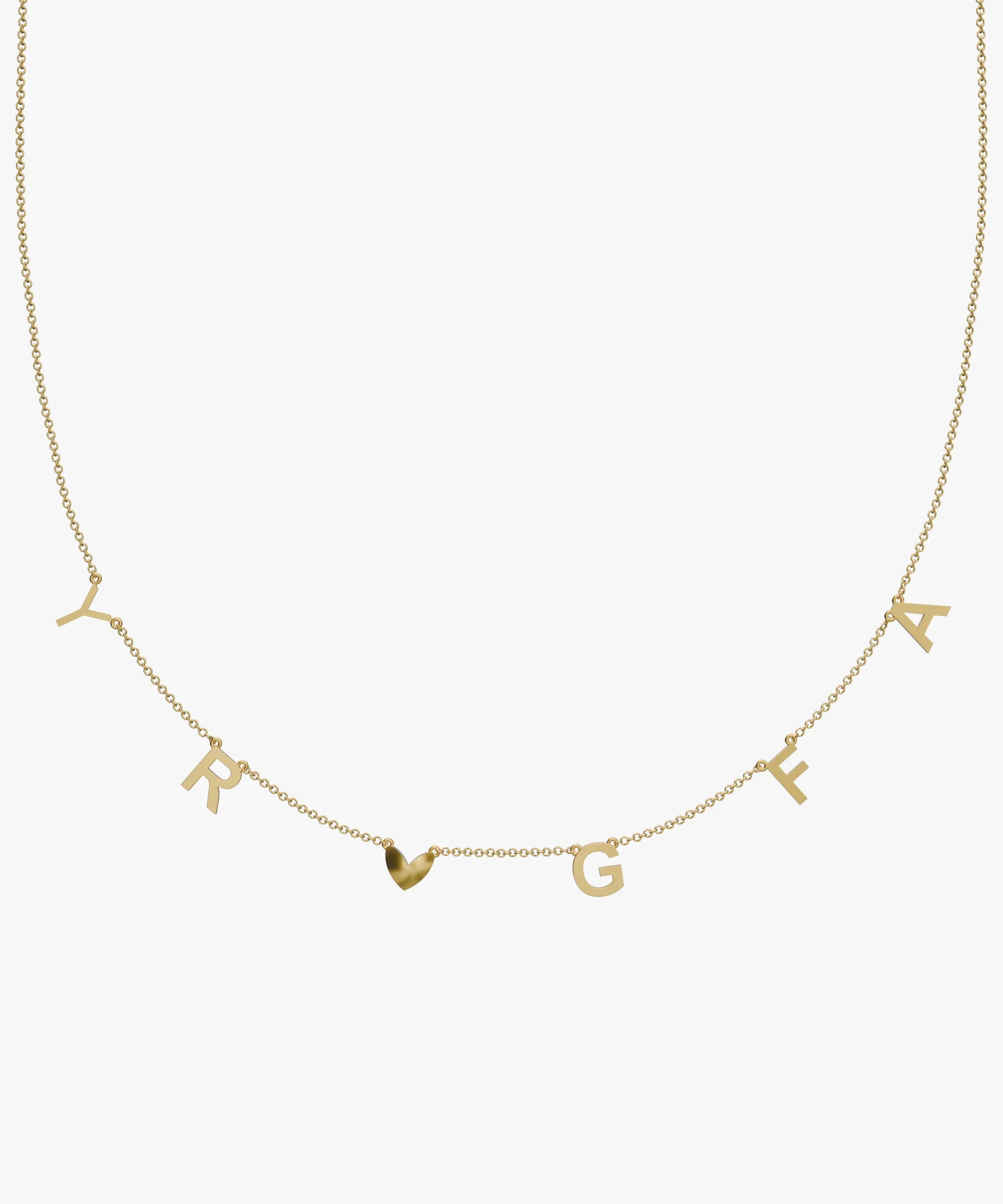 Personalised Charm Necklace
