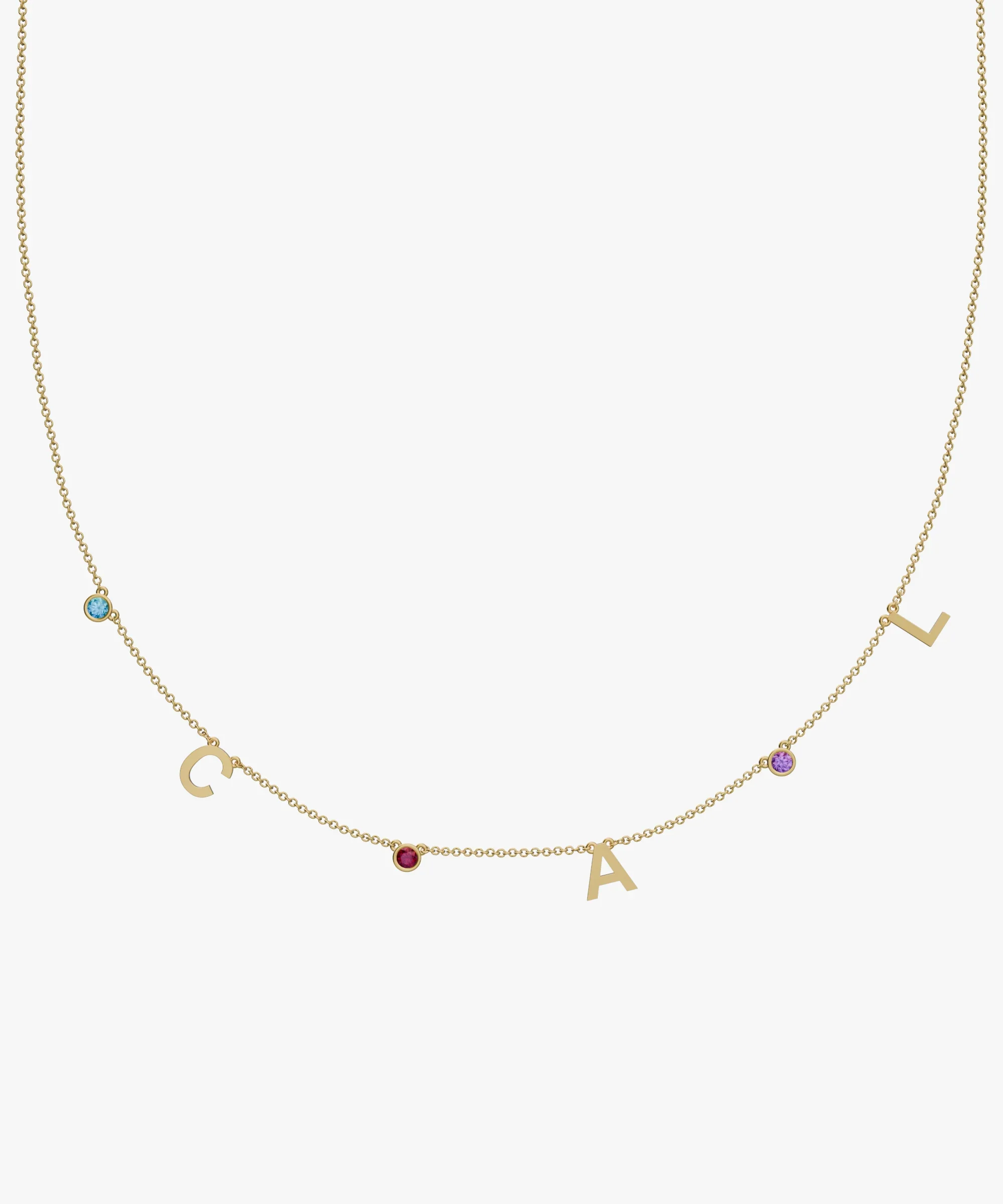 Personalised Charm Necklace
