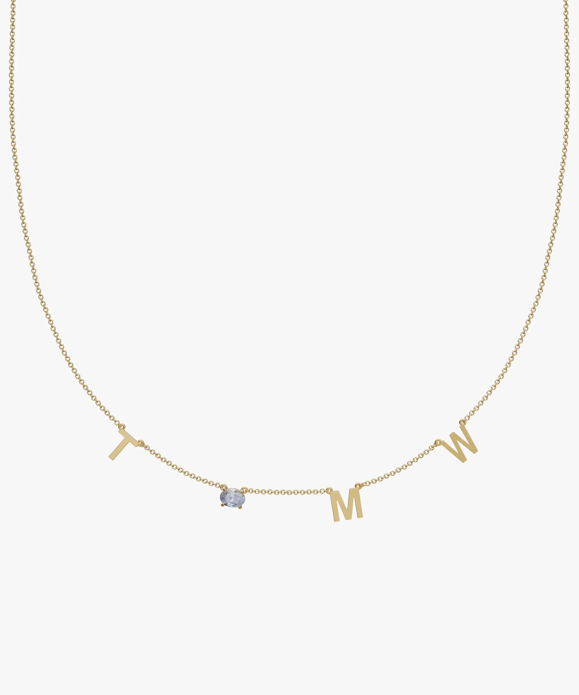 Personalised Charm Necklace