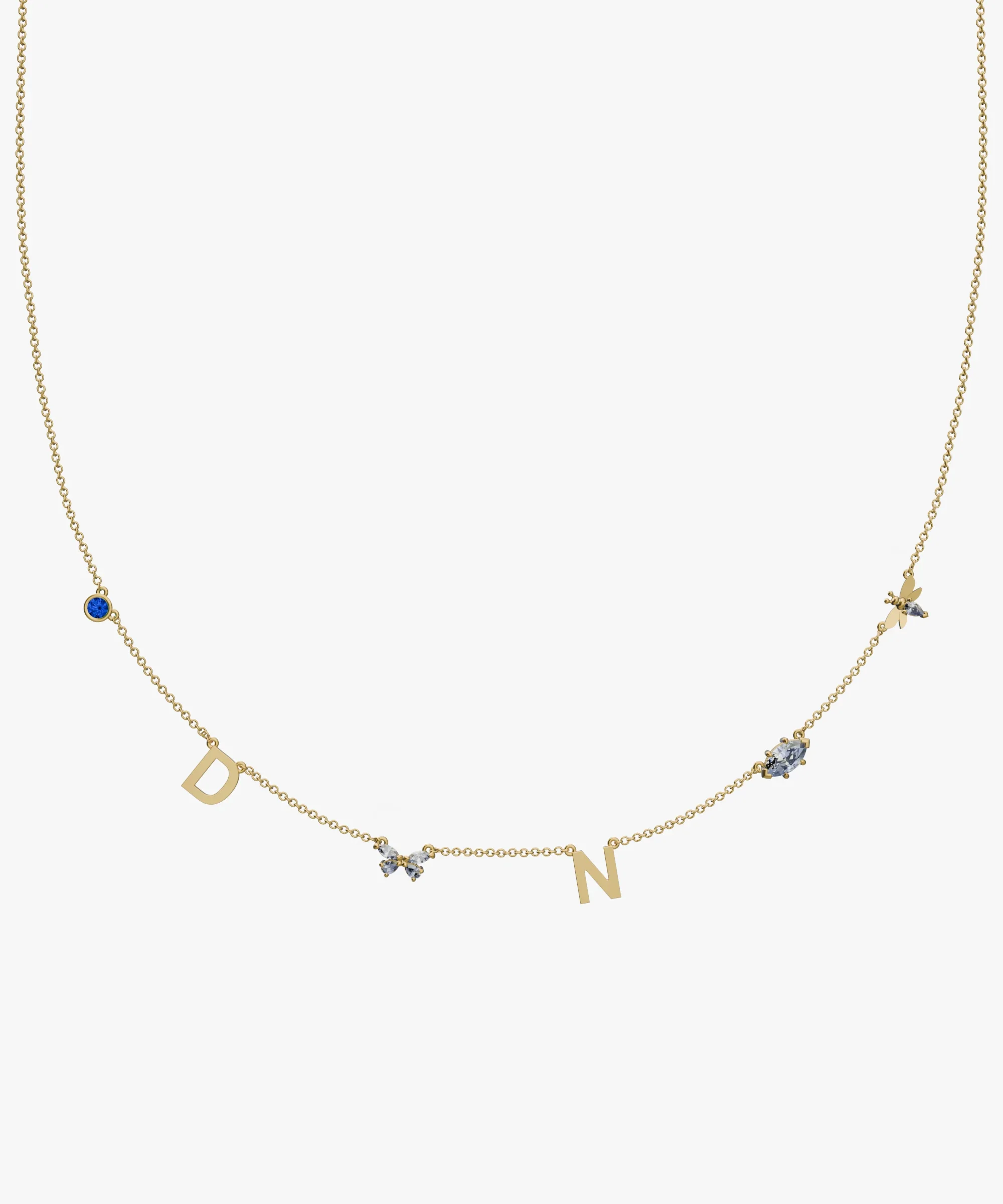 Personalised Charm Necklace