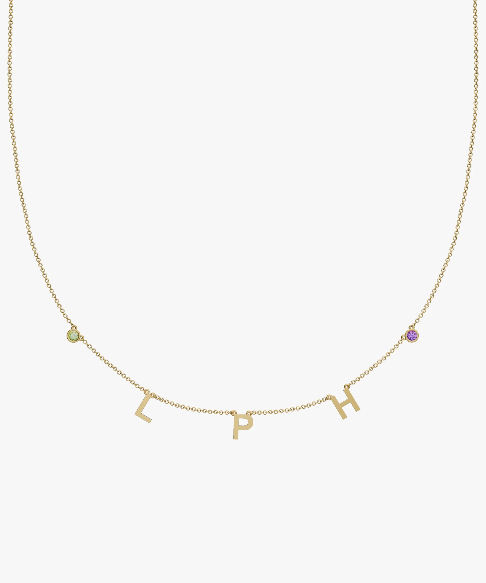 Personalised Charm Necklace