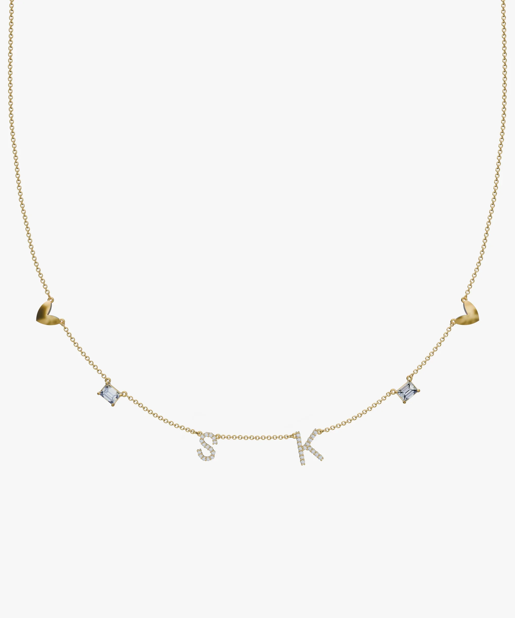 Personalised Charm Necklace