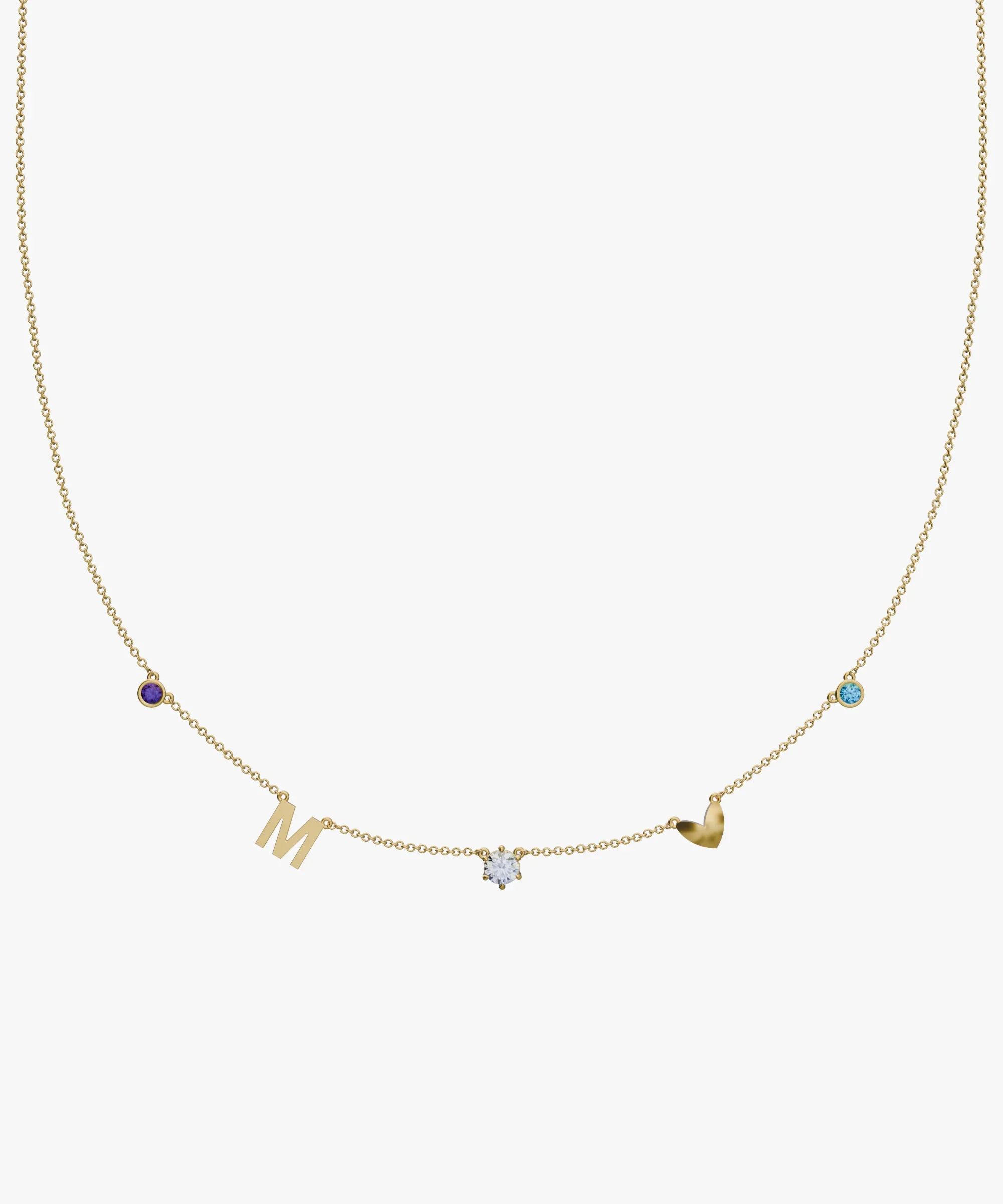 Personalised Charm Necklace