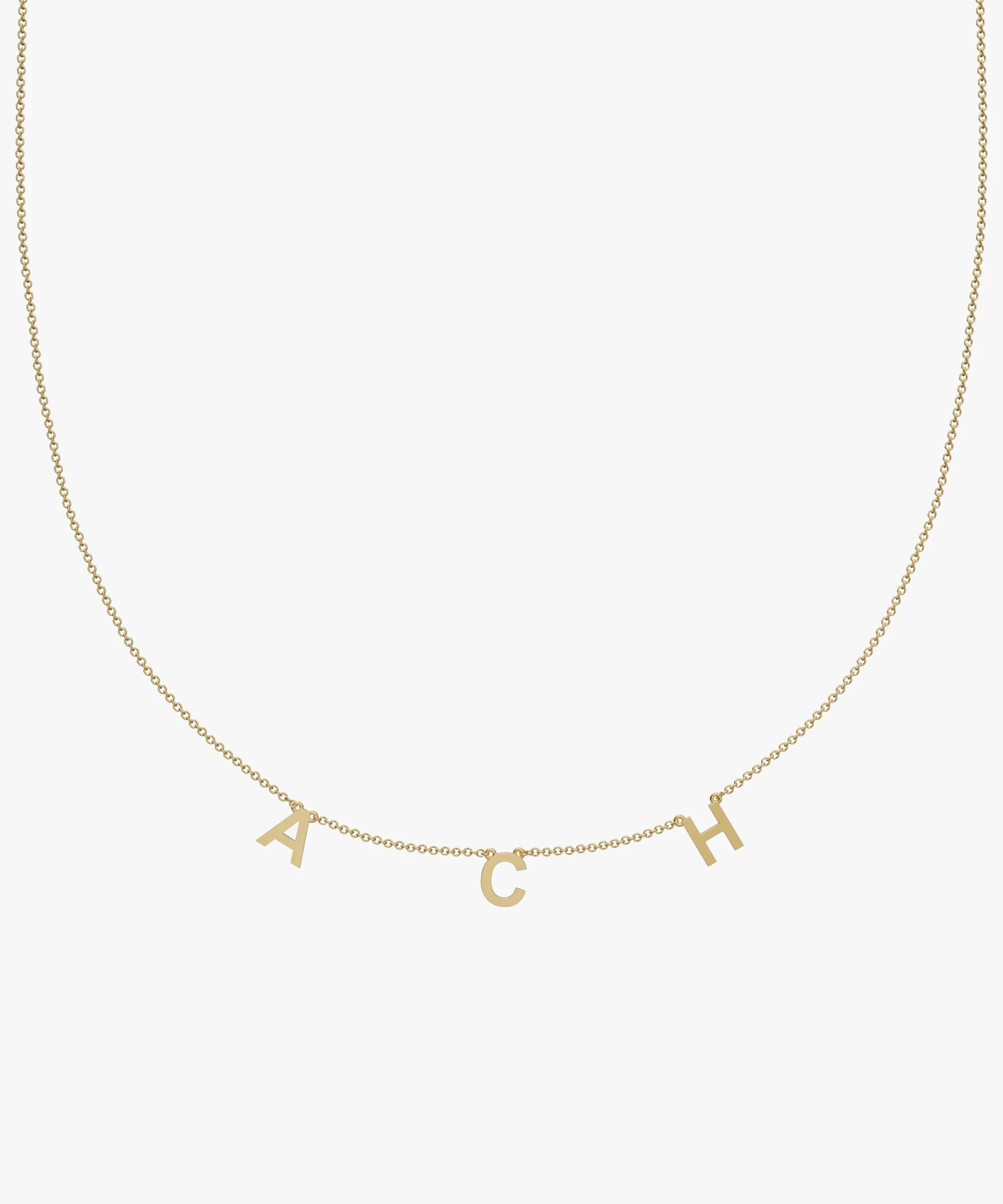 Personalised Charm Necklace