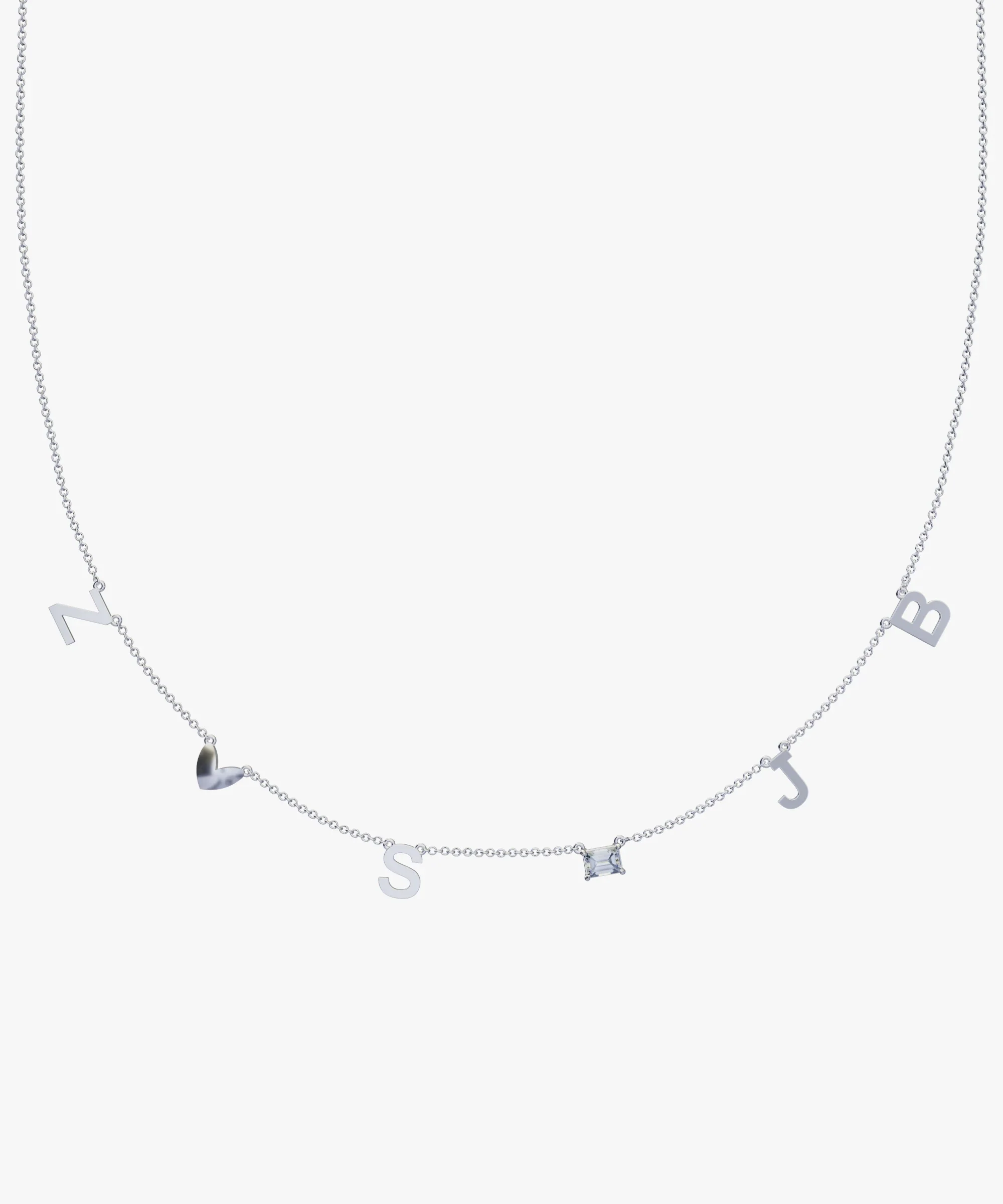 Personalised Charm Necklace