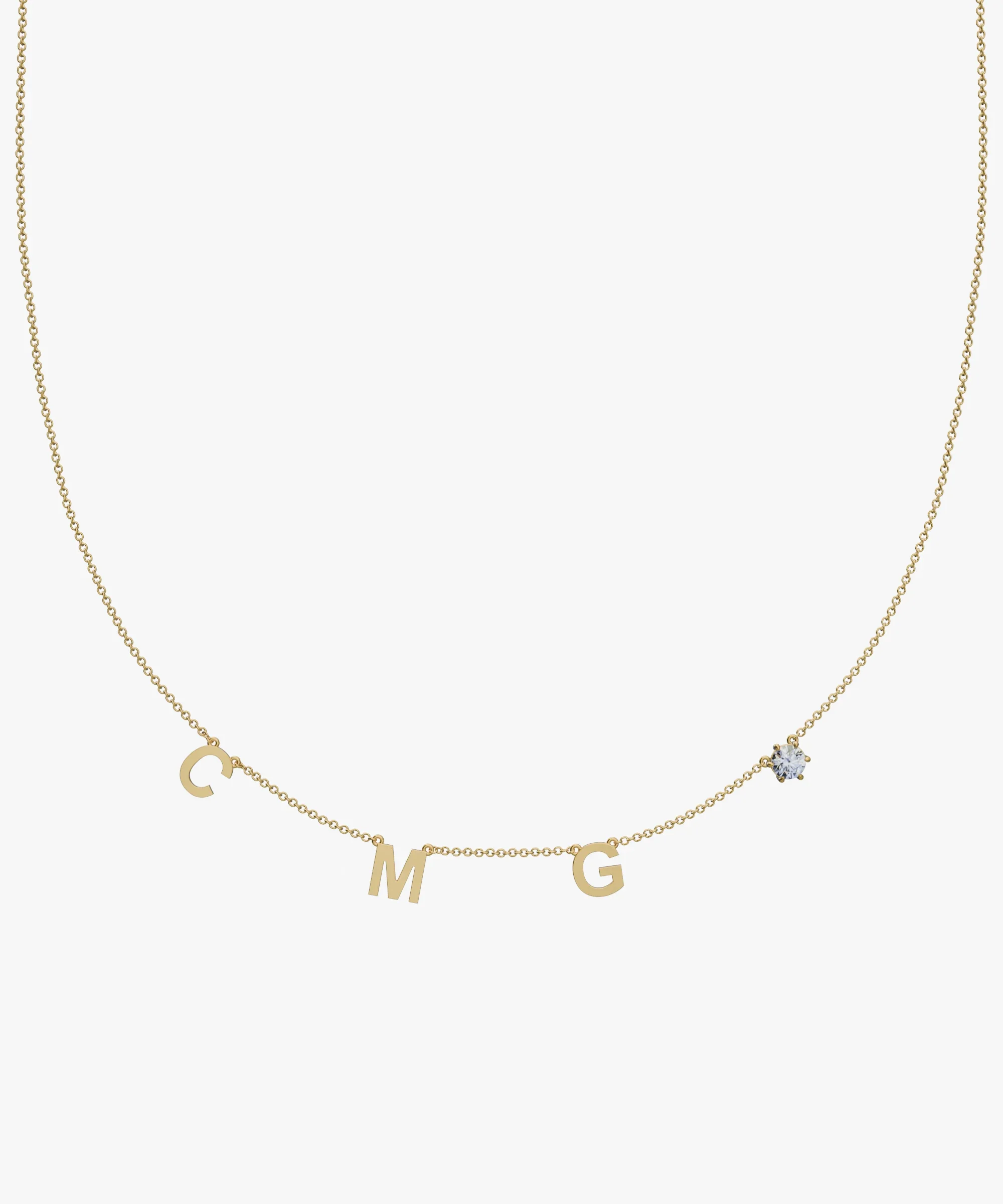 Personalised Charm Necklace