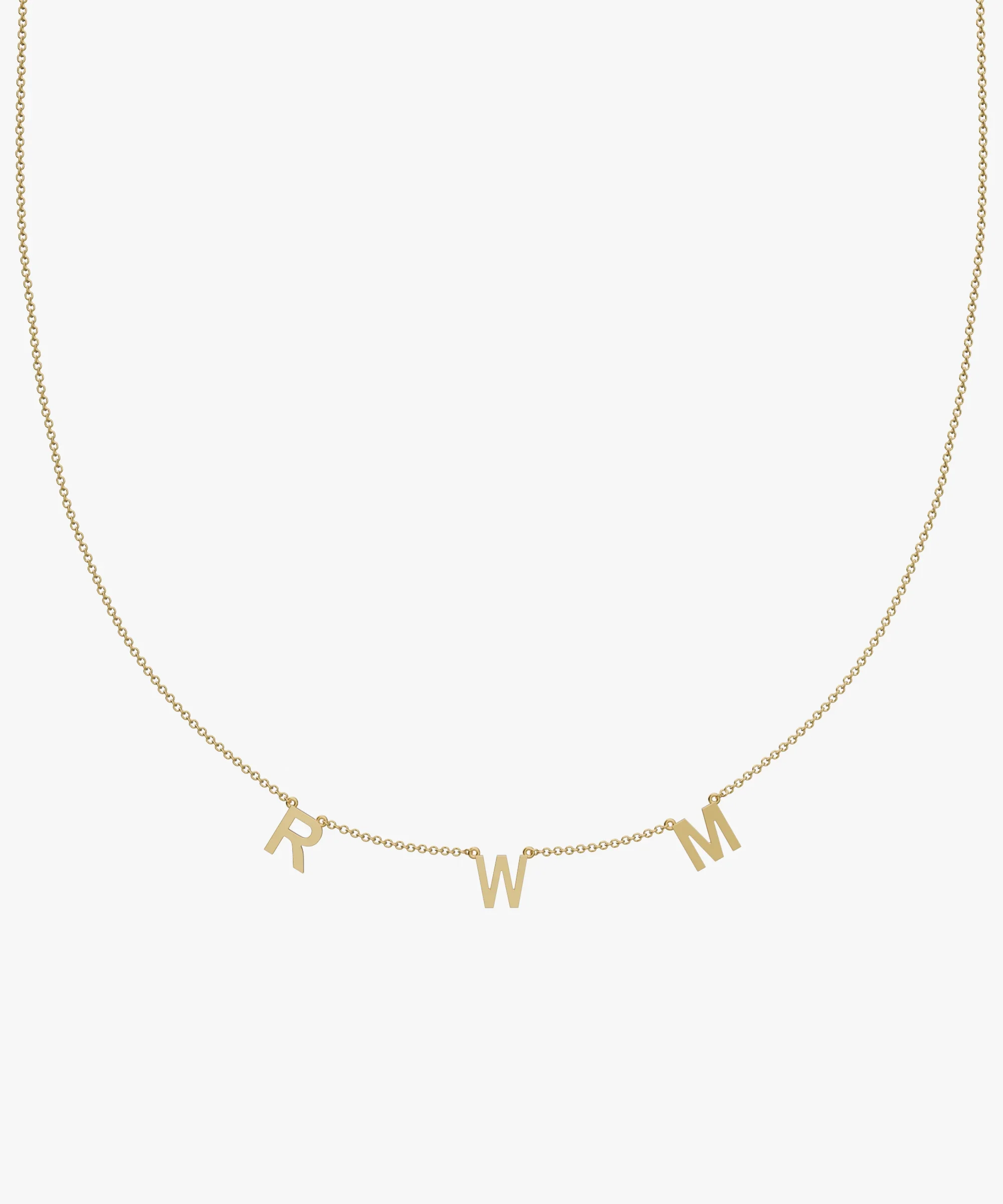 Personalised Charm Necklace