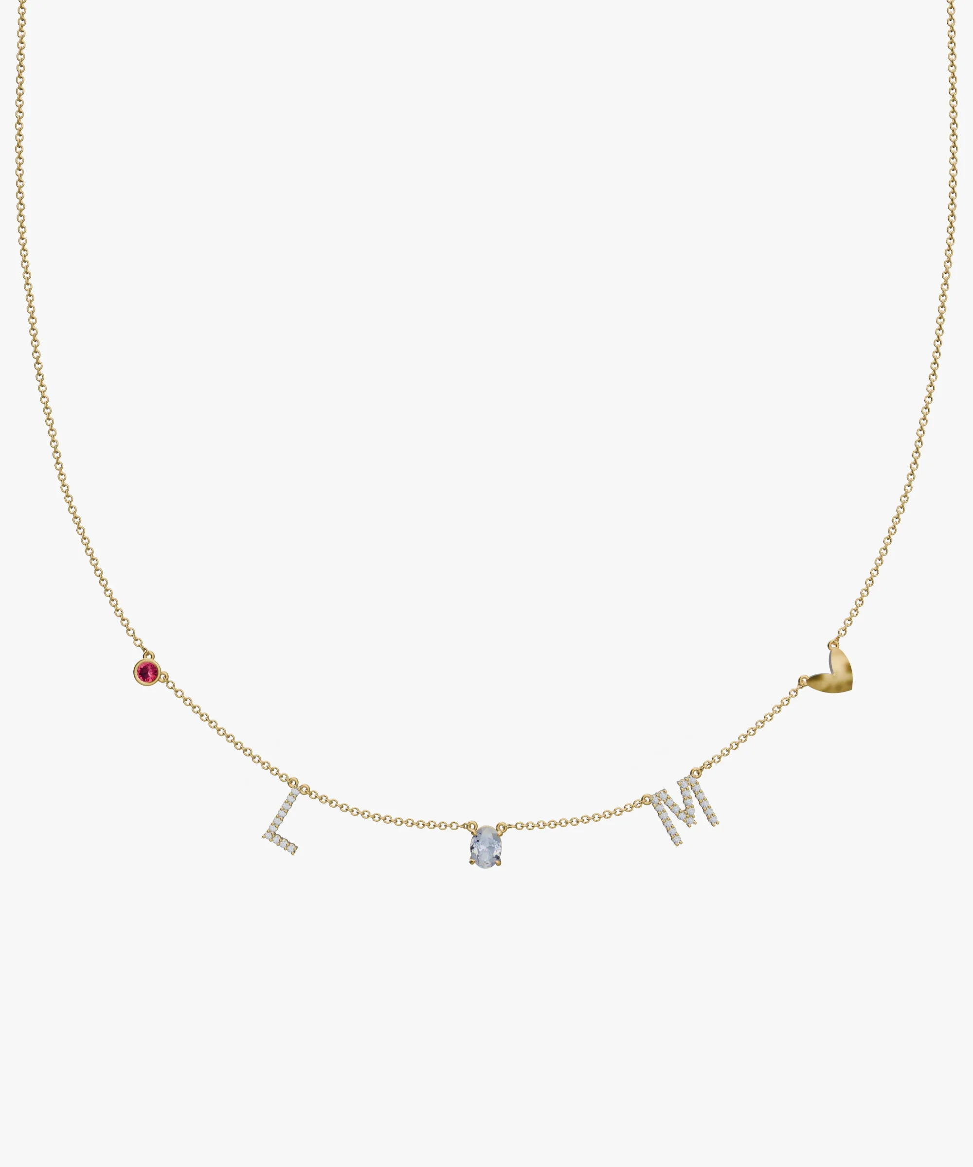 Personalised Charm Necklace