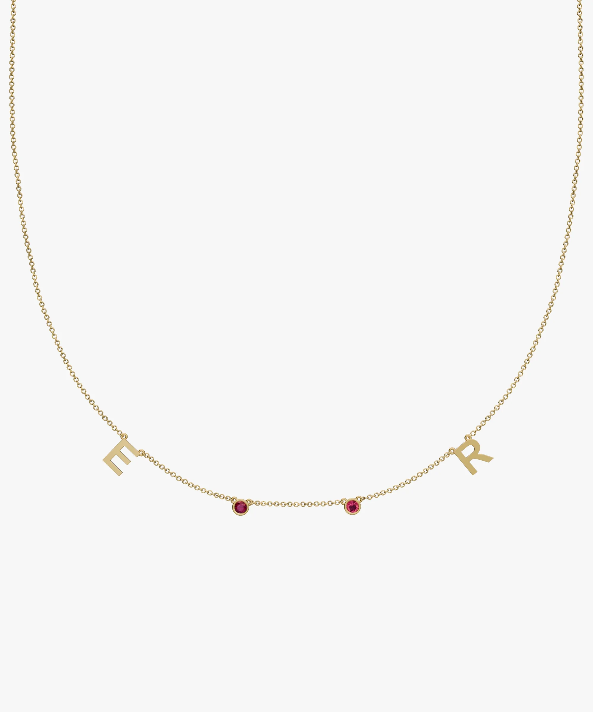 Personalised Charm Necklace