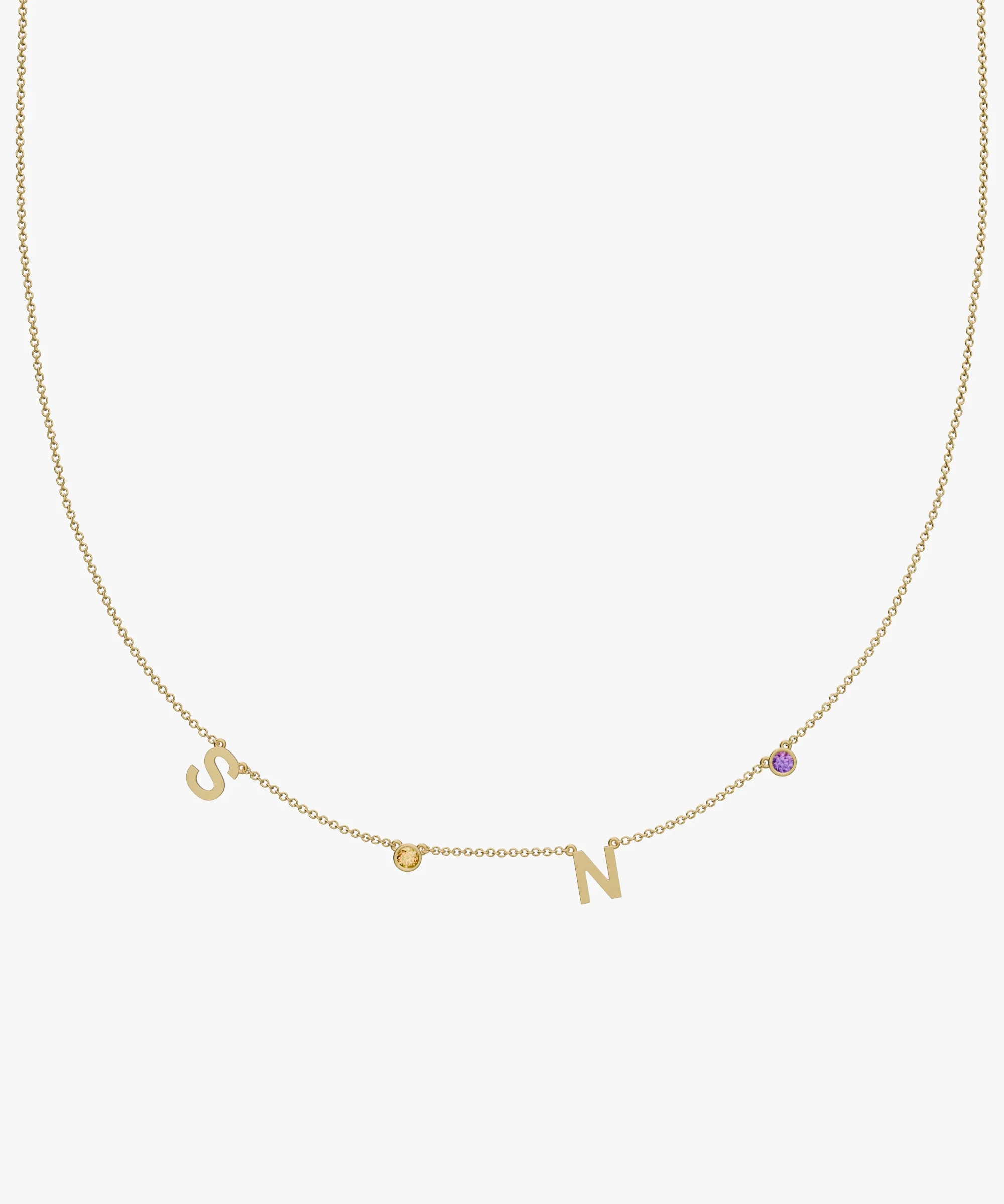Personalised Charm Necklace