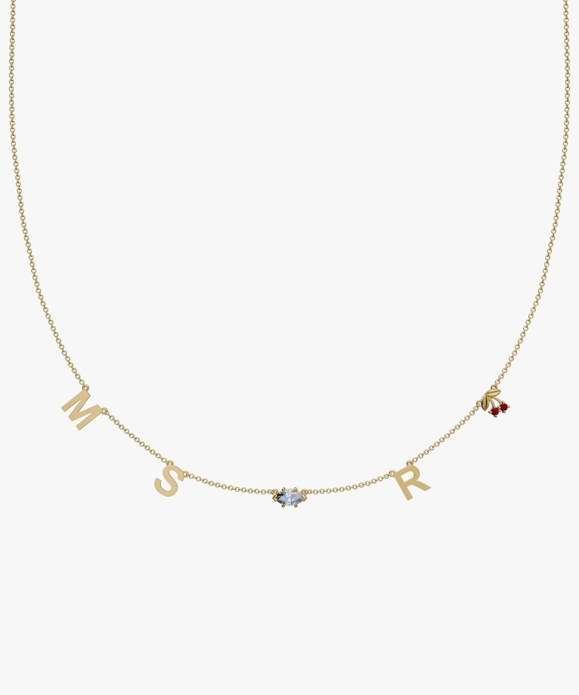 Personalised Charm Necklace