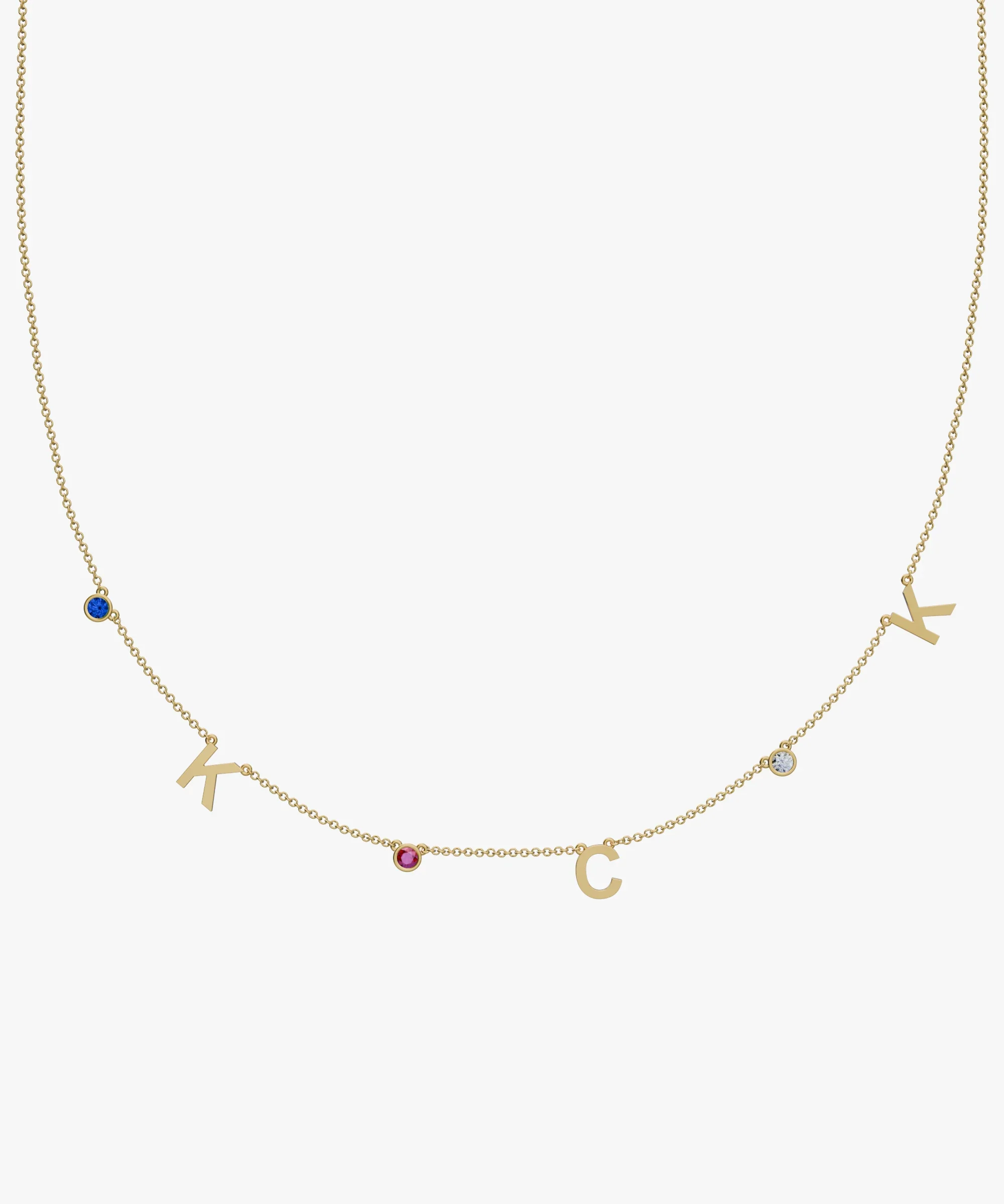 Personalised Charm Necklace