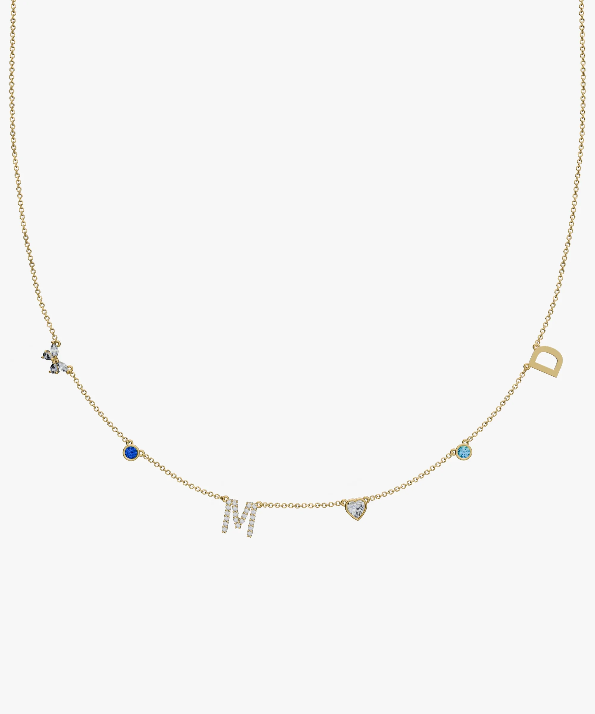 Personalised Charm Necklace