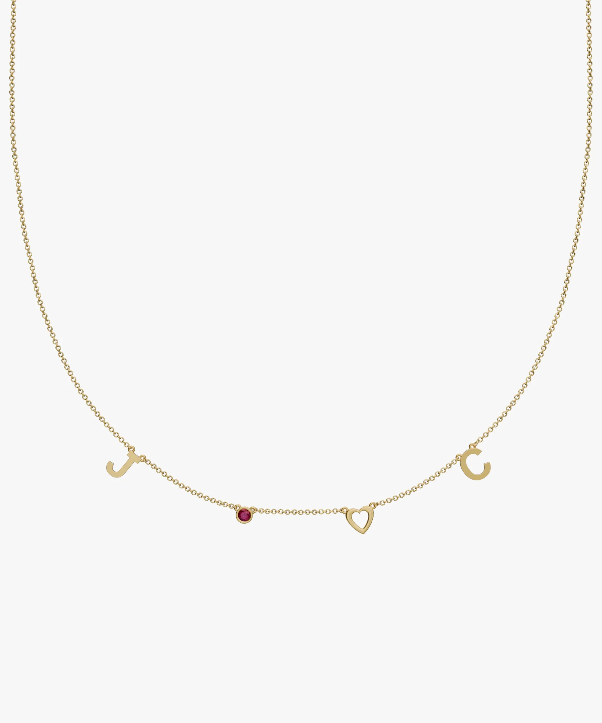 Personalised Charm Necklace