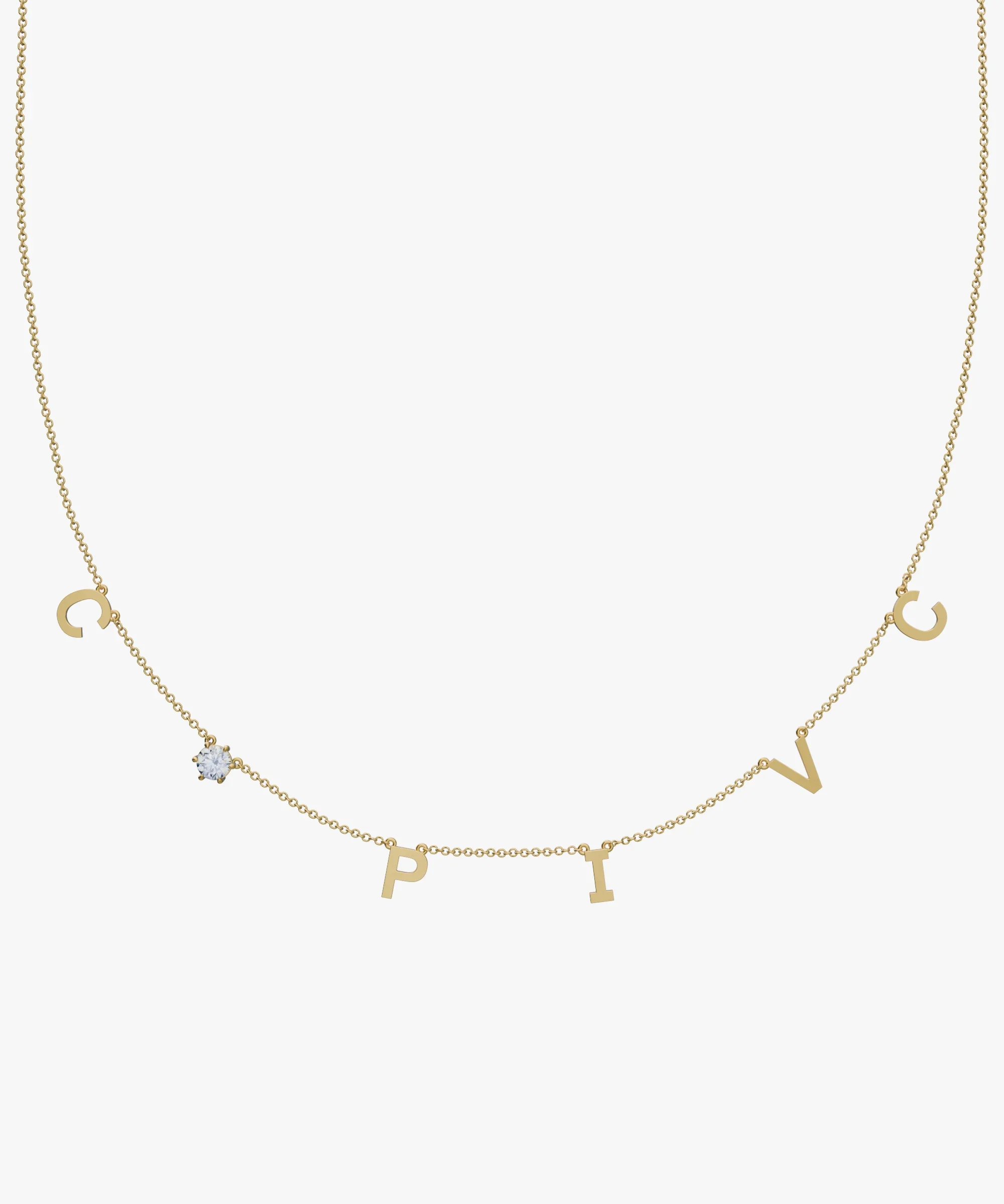 Personalised Charm Necklace