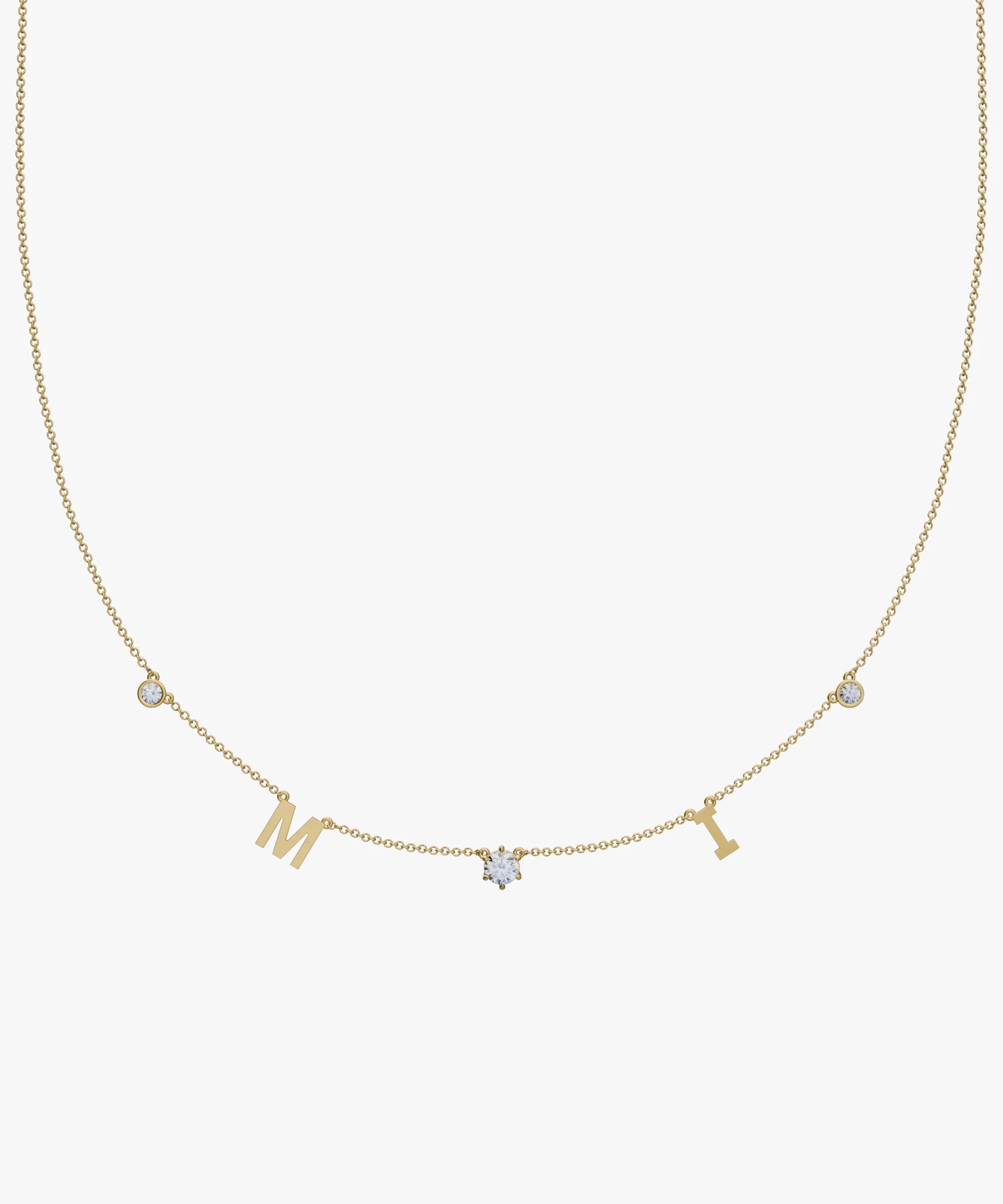 Personalised Charm Necklace