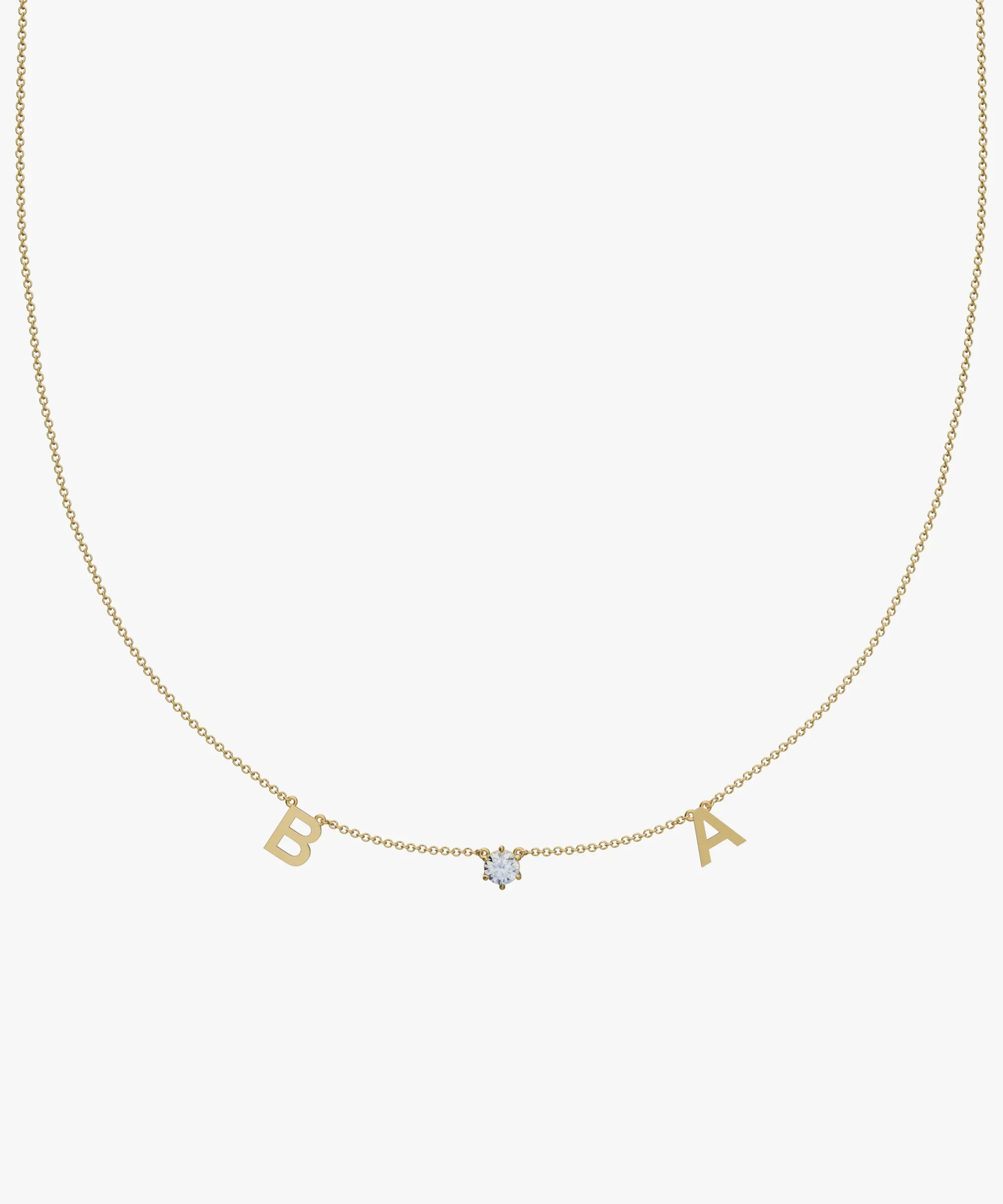 Personalised Charm Necklace