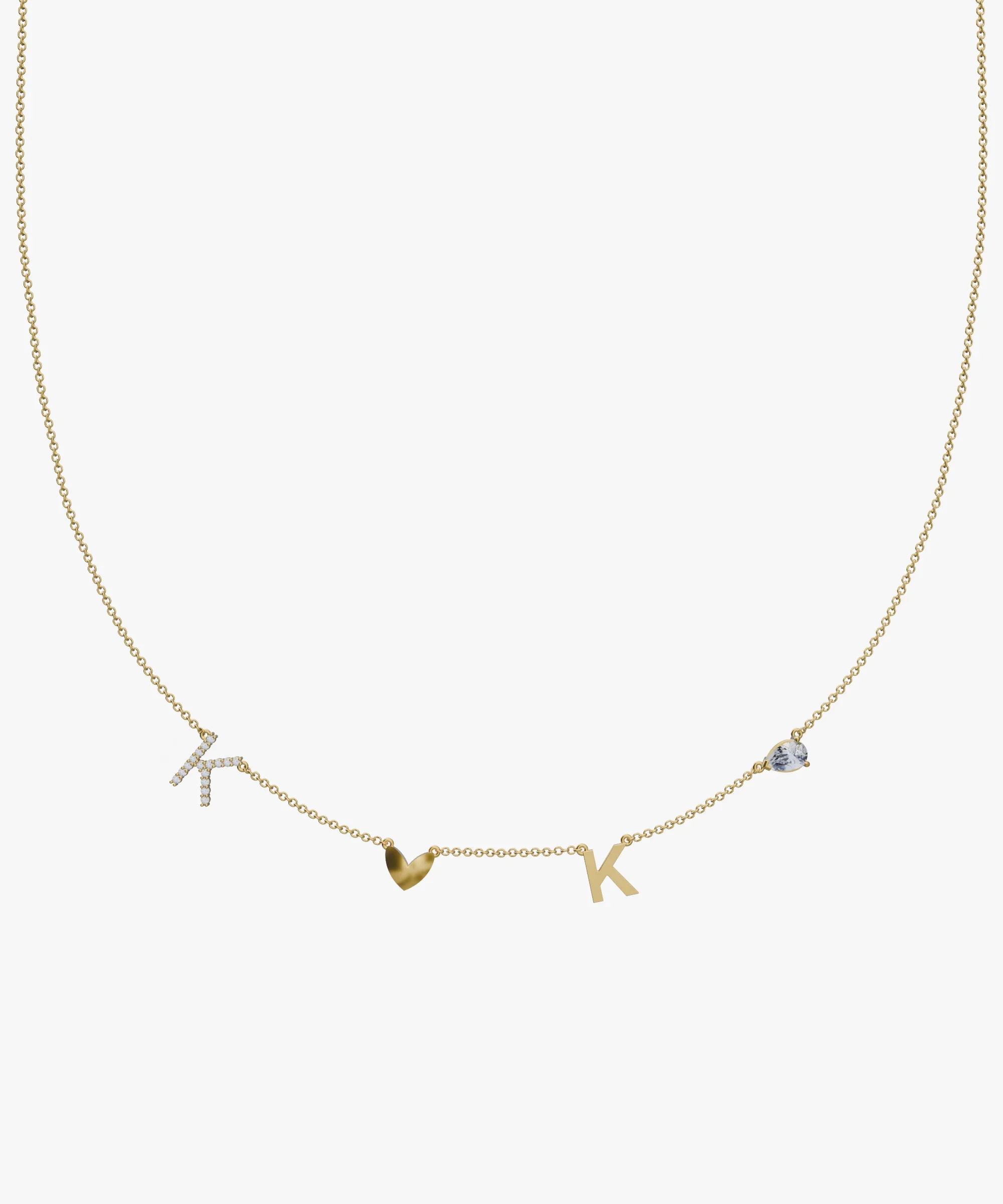 Personalised Charm Necklace