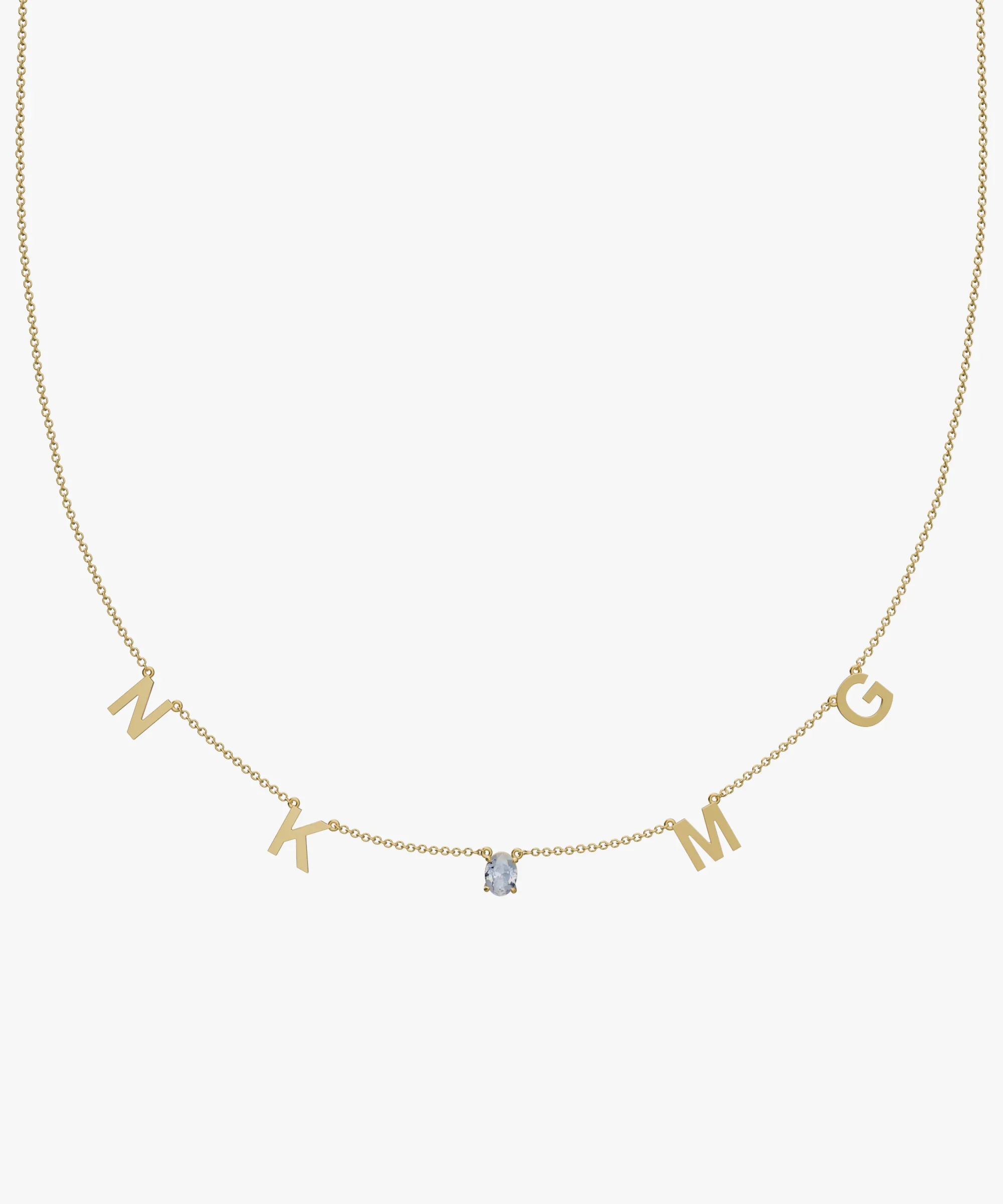 Personalised Charm Necklace