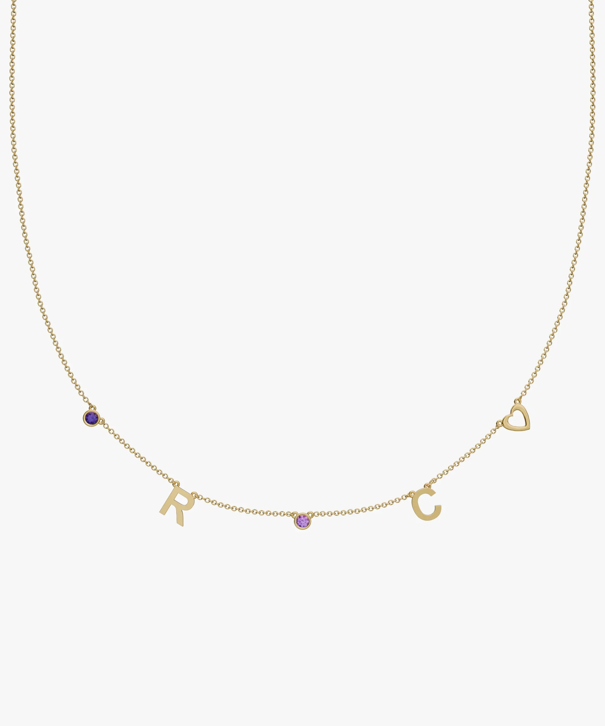 Personalised Charm Necklace