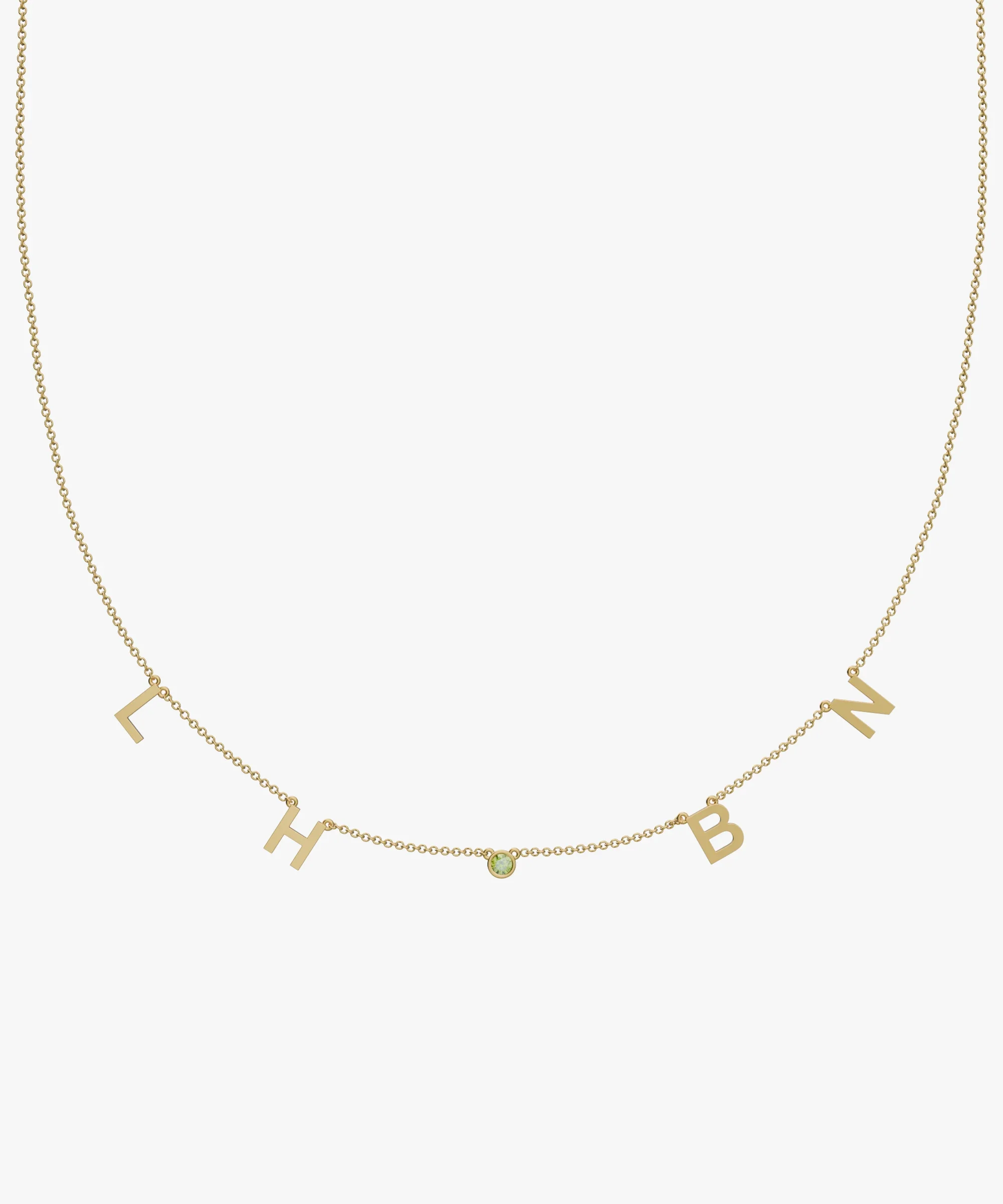Personalised Charm Necklace