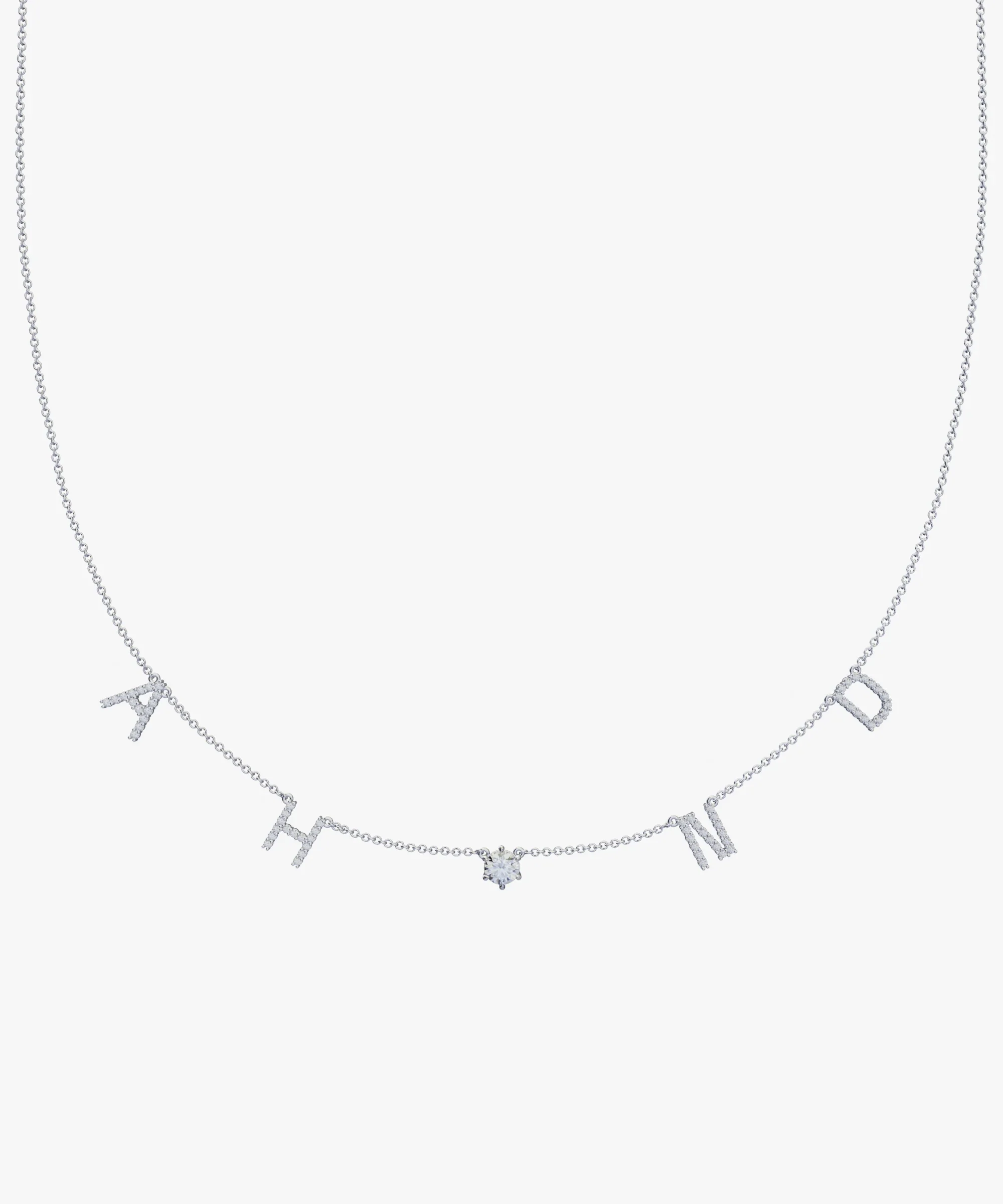 Personalised Charm Necklace