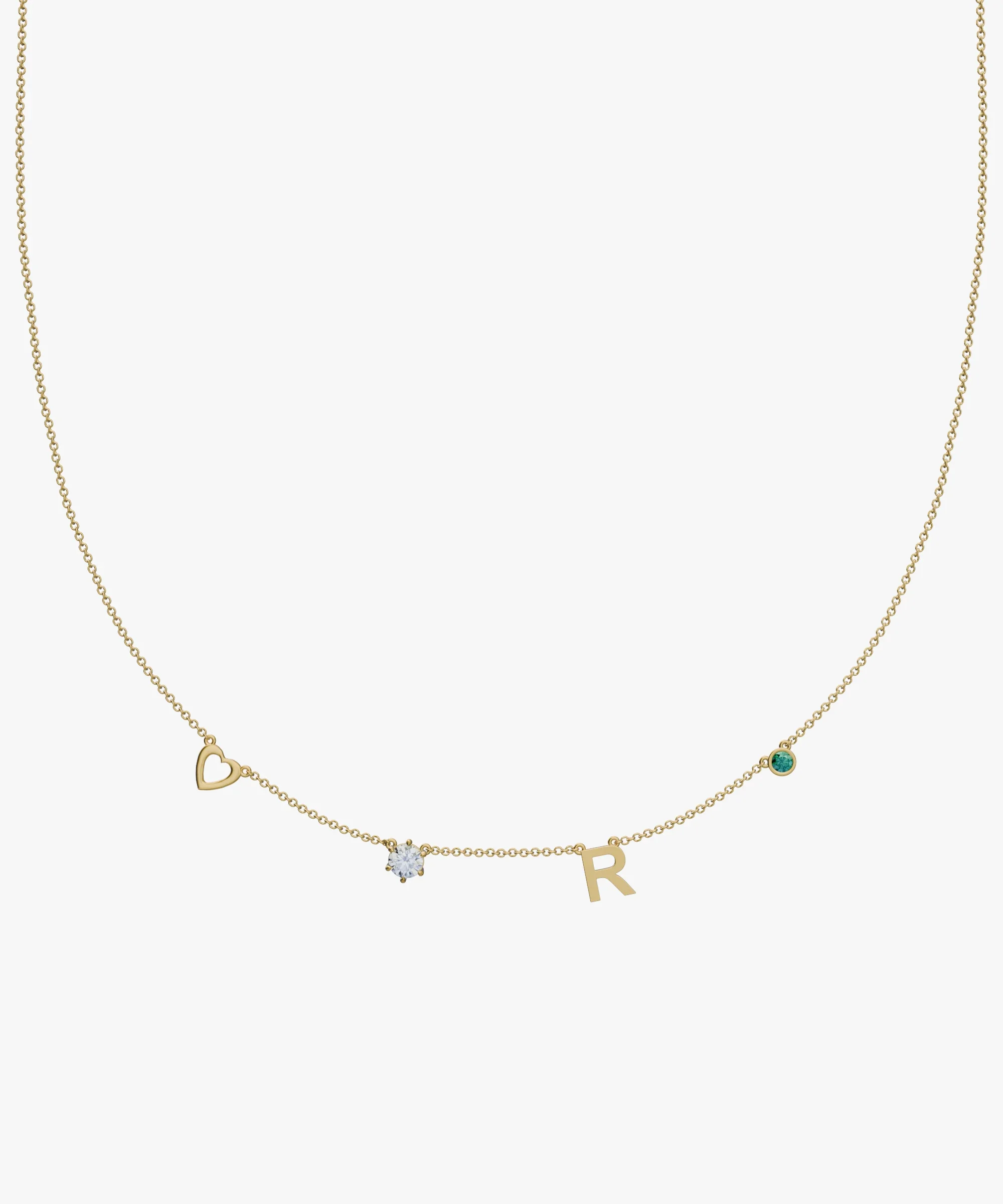 Personalised Charm Necklace