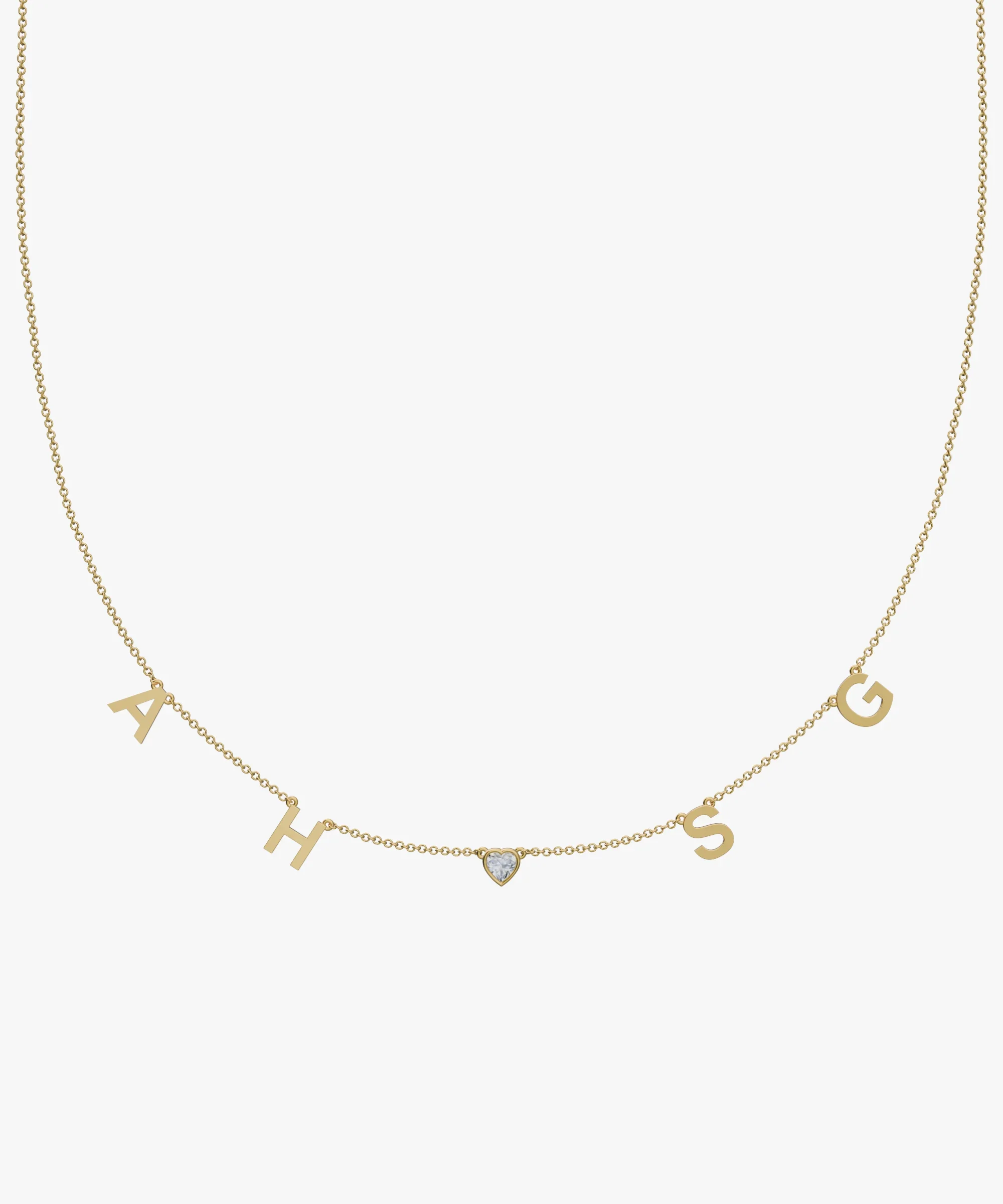 Personalised Charm Necklace