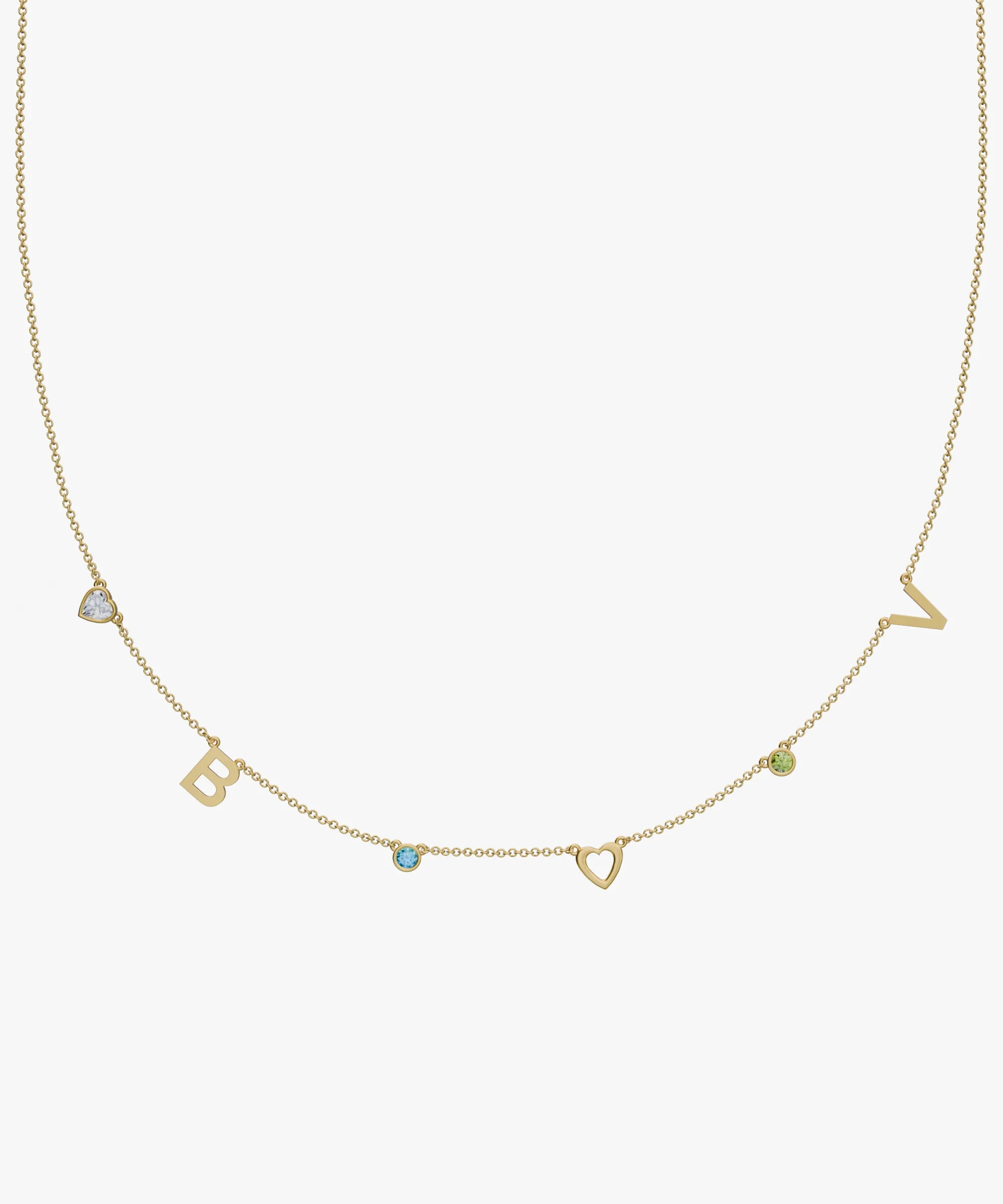 Personalised Charm Necklace