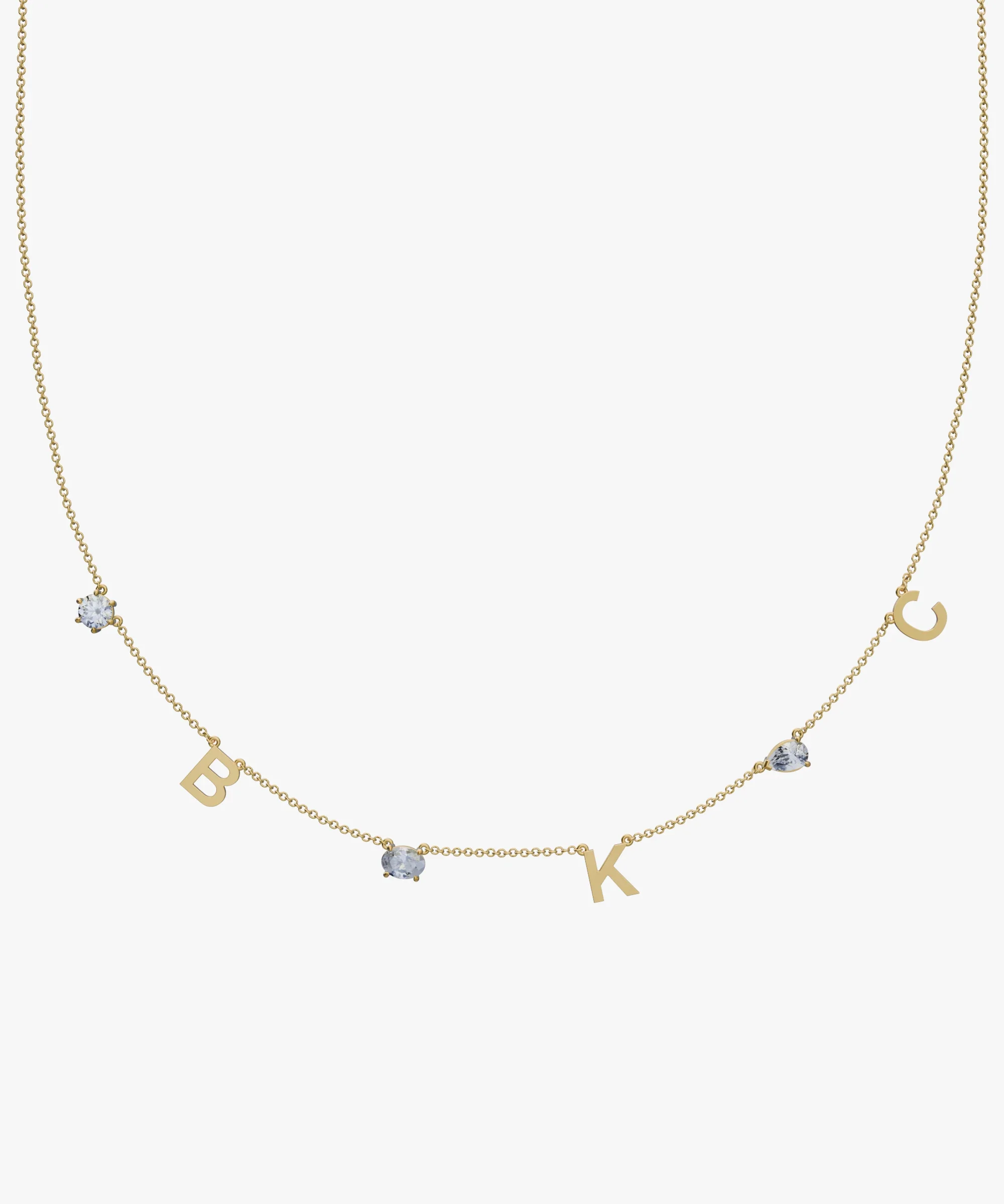 Personalised Charm Necklace