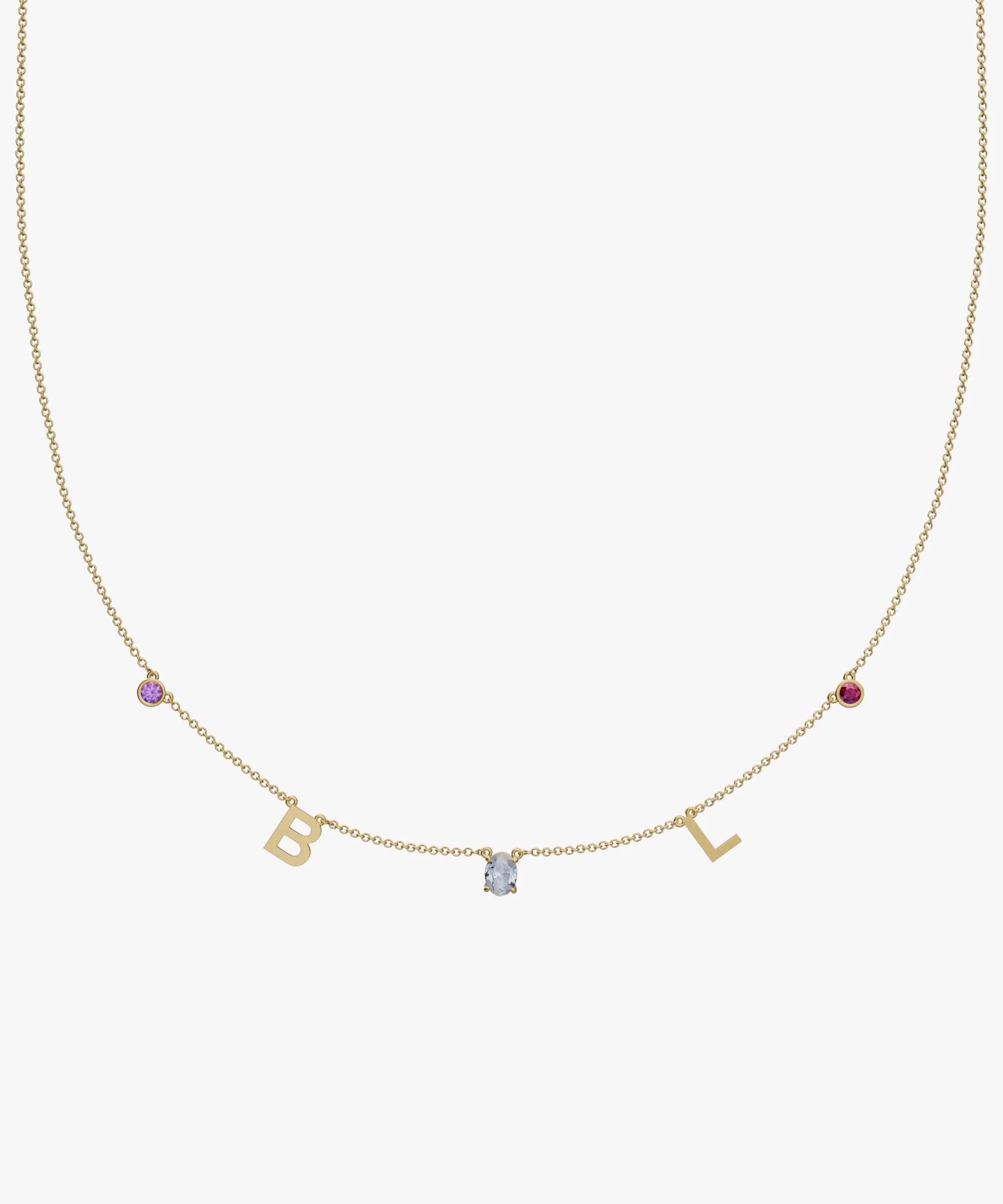 Personalised Charm Necklace