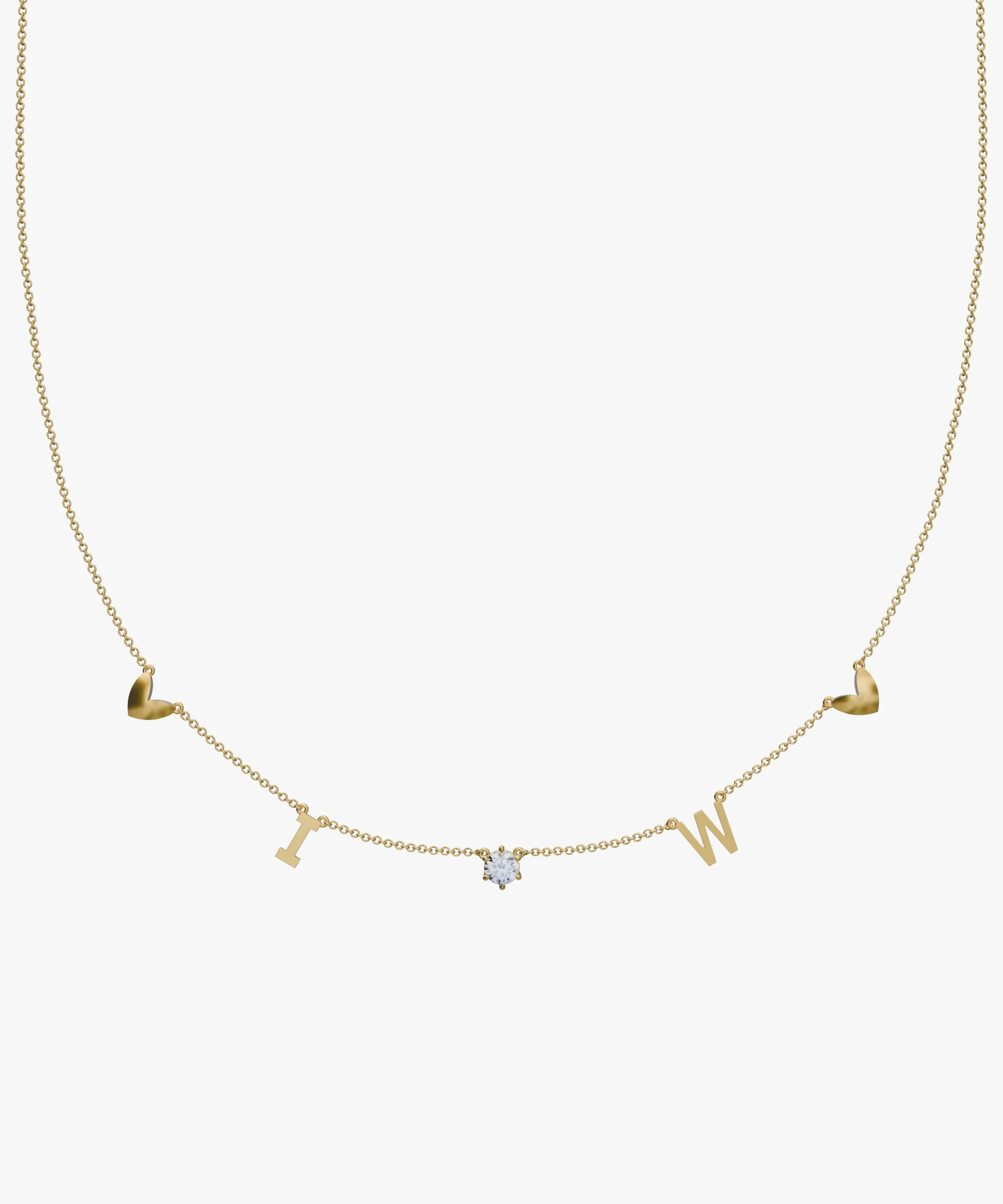 Personalised Charm Necklace