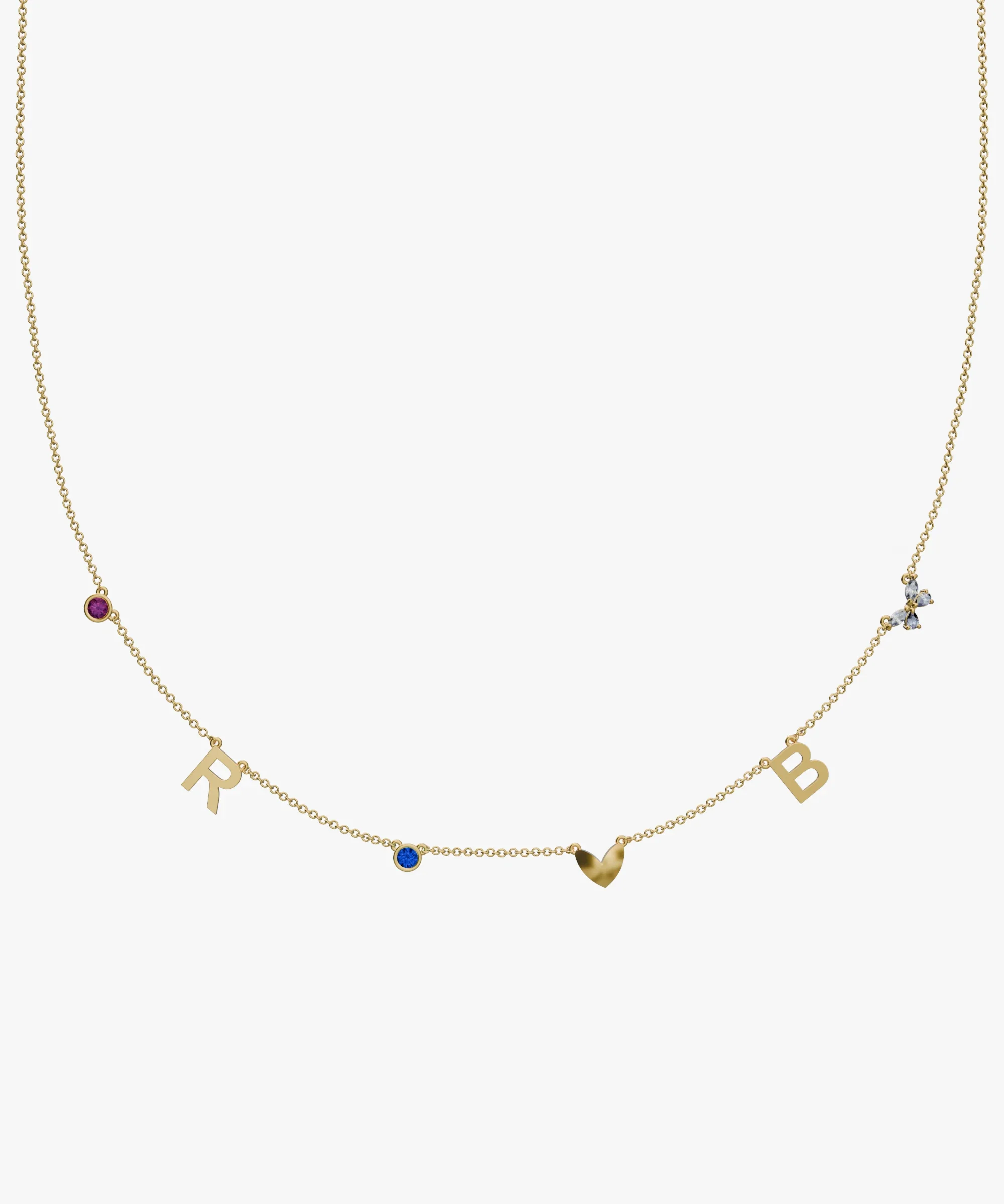 Personalised Charm Necklace
