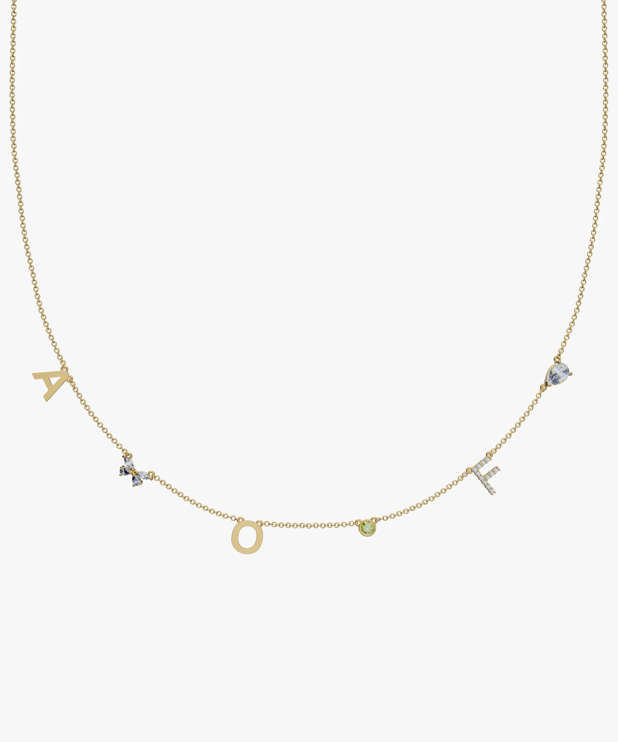 Personalised Charm Necklace